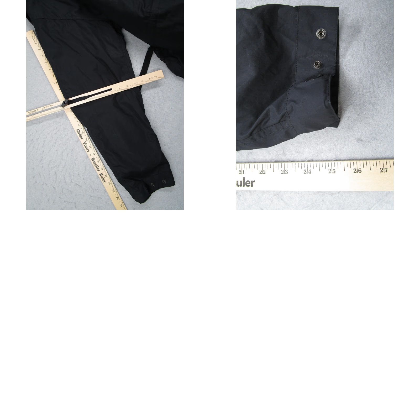 7 For All Mankind 7 for All Mankind Coat Women 2XL Black Hooded Parka Jacket Poplin Fishtail Quilted Liner Size XXL / US 16-18 / IT 52-54 - 8 Thumbnail