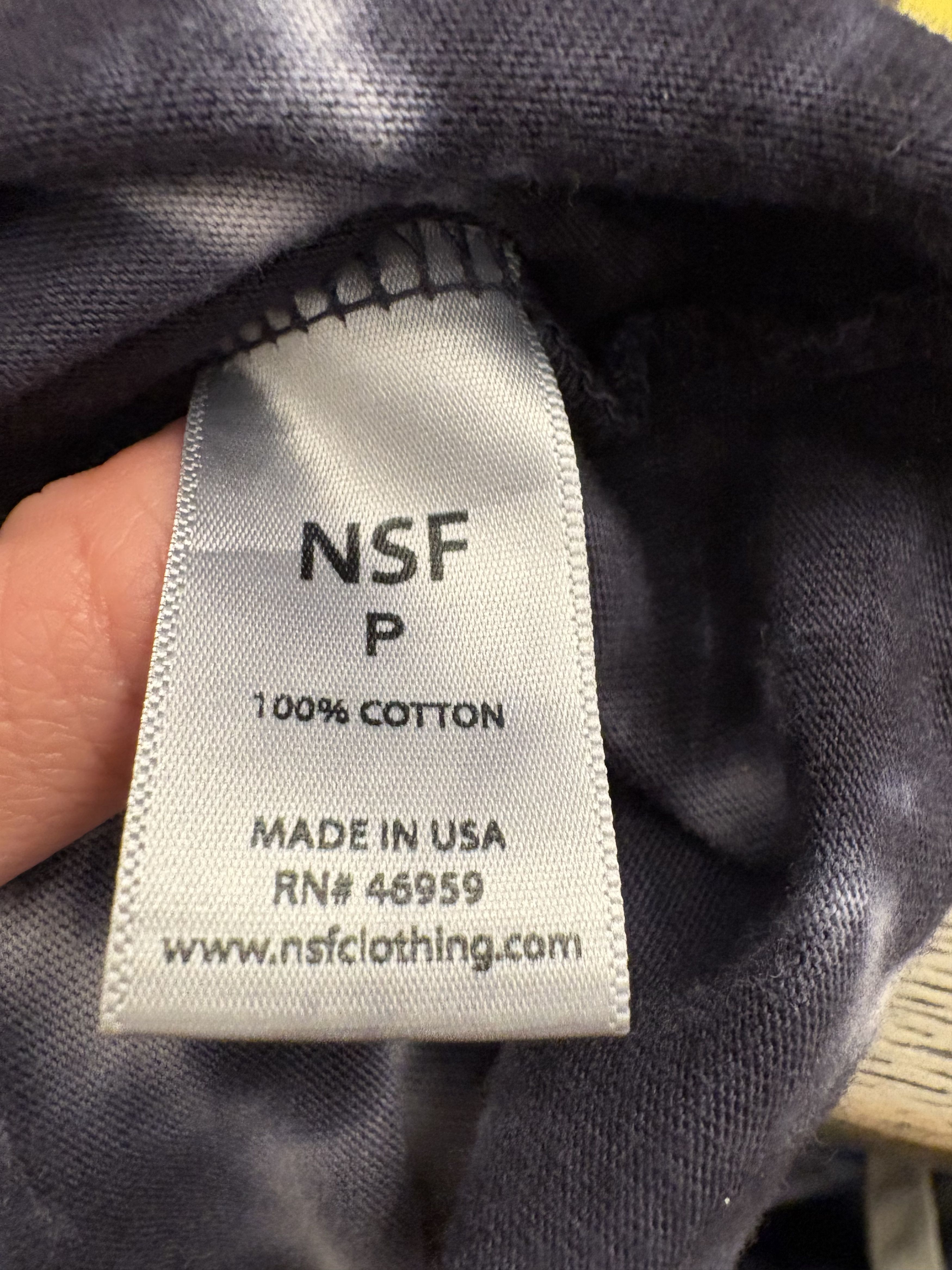 NSF NSF Mock Neck Oversize Cropped Tee | 100% Cotton | XS Size XS / US 0-2 / IT 36-38 - 7 Thumbnail