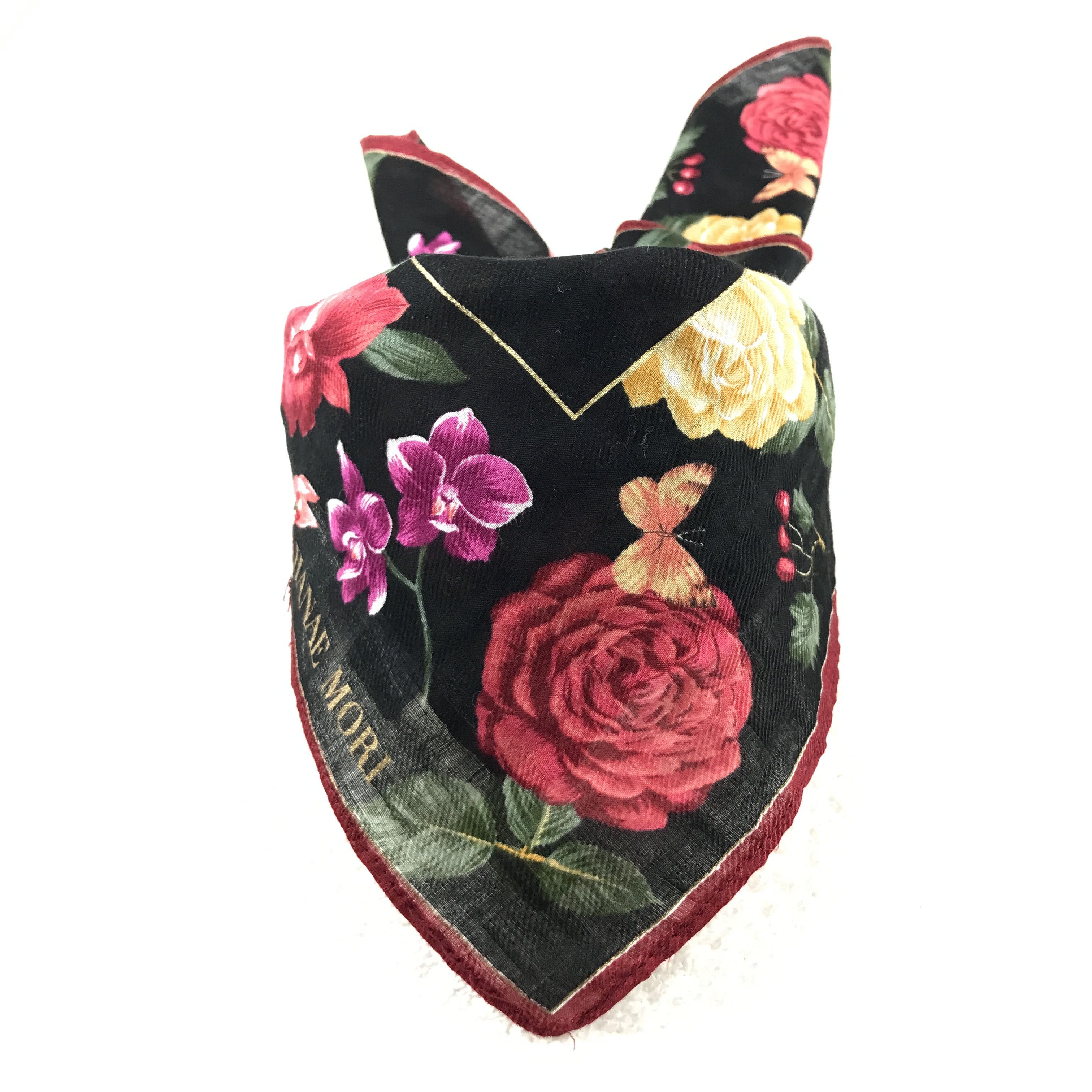 Hanae Mori × Japanese Brand × Vintage Vintage Hanae Mori Bandana Neckerchief Handkerchief Size ONE SIZE - 4 Thumbnail