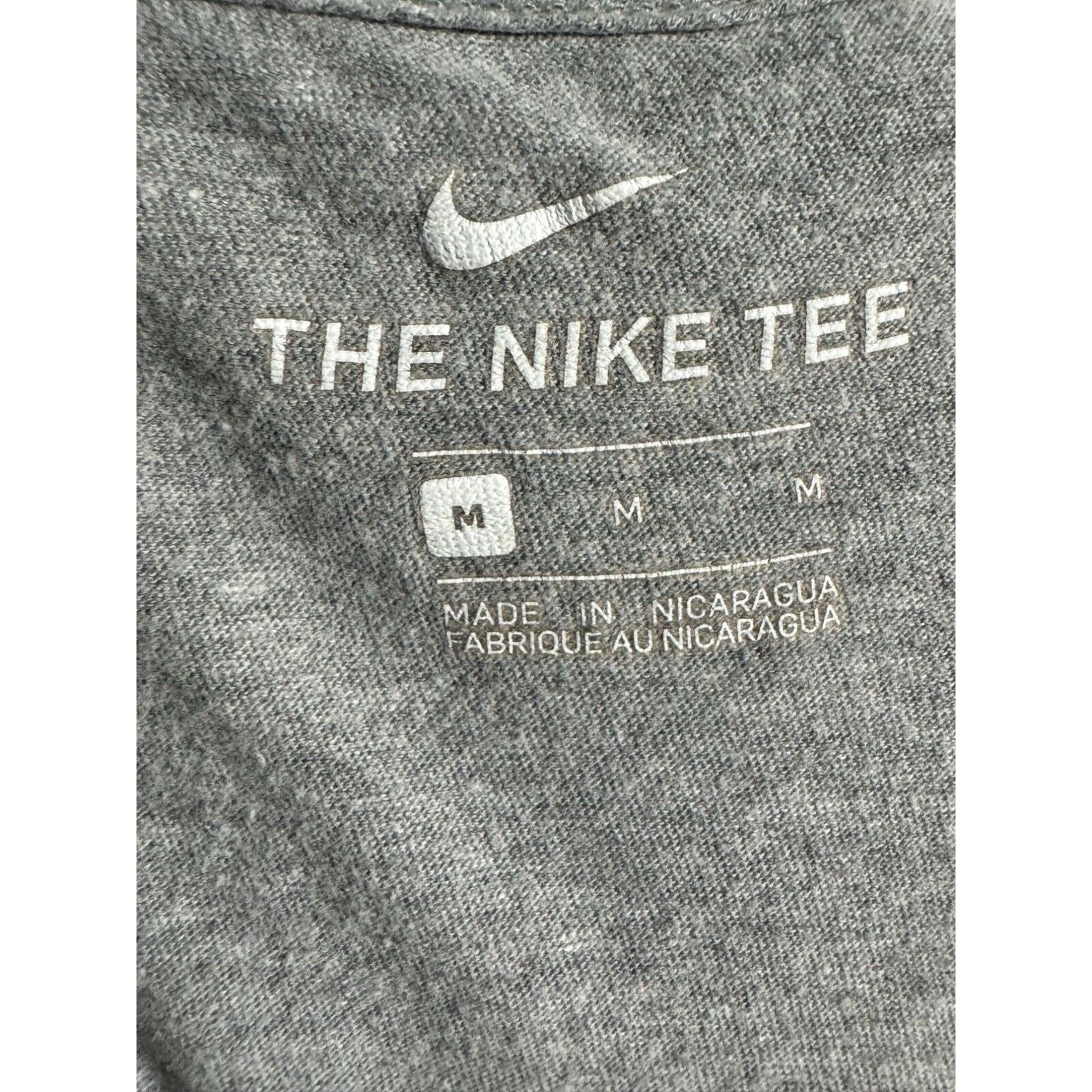 Nike Nike Air Men's Medium Logo Graphic Short Sleeve Tee Gray Size US M / EU 48-50 / 2 - 4 Thumbnail