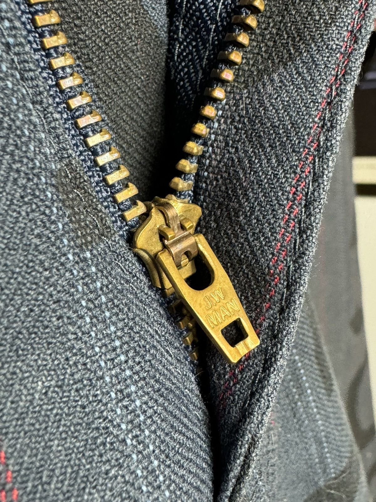 Junya Watanabe Junya Watanabe x CDG AD/02 Numbers Blue Denim Jeans - Medium Size US 34 / EU 50 - 8 Thumbnail