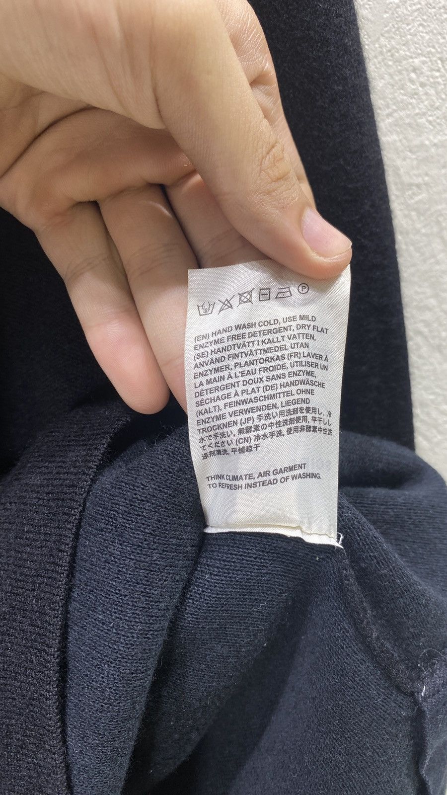 Acne Studios Acne Studios Black Sweater Size US S / EU 44-46 / 1 - 5 Thumbnail