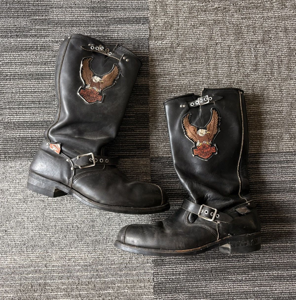 Harley Davidson Harley-Davidson Boot Mens 10 Black Leather 
