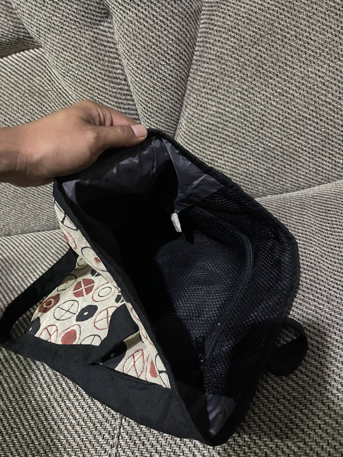 Vintage × X-LARGE Unisex 90s Eames Office collaboration xlarge tote Size ONE SIZE - 10 Thumbnail