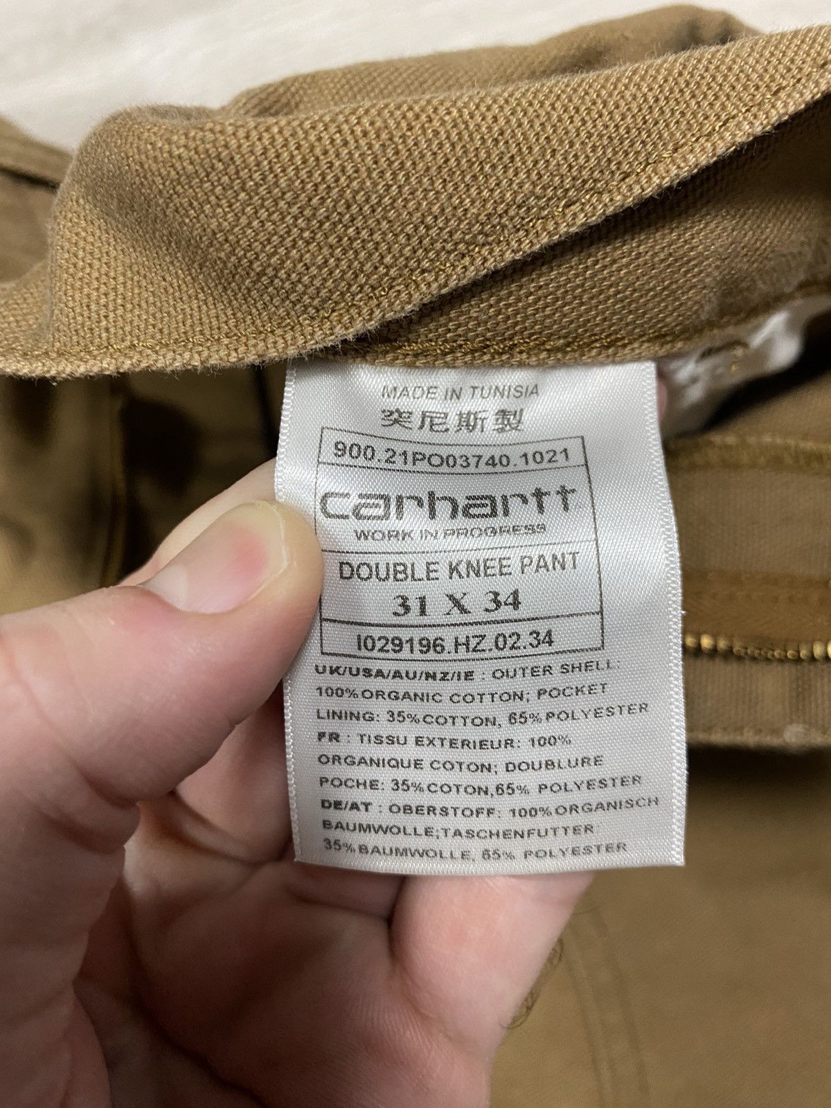 Carhartt Carhartt Streetwear Workwear Double Knee Cargo Pants Size 31 Size US 31 - 7 Thumbnail