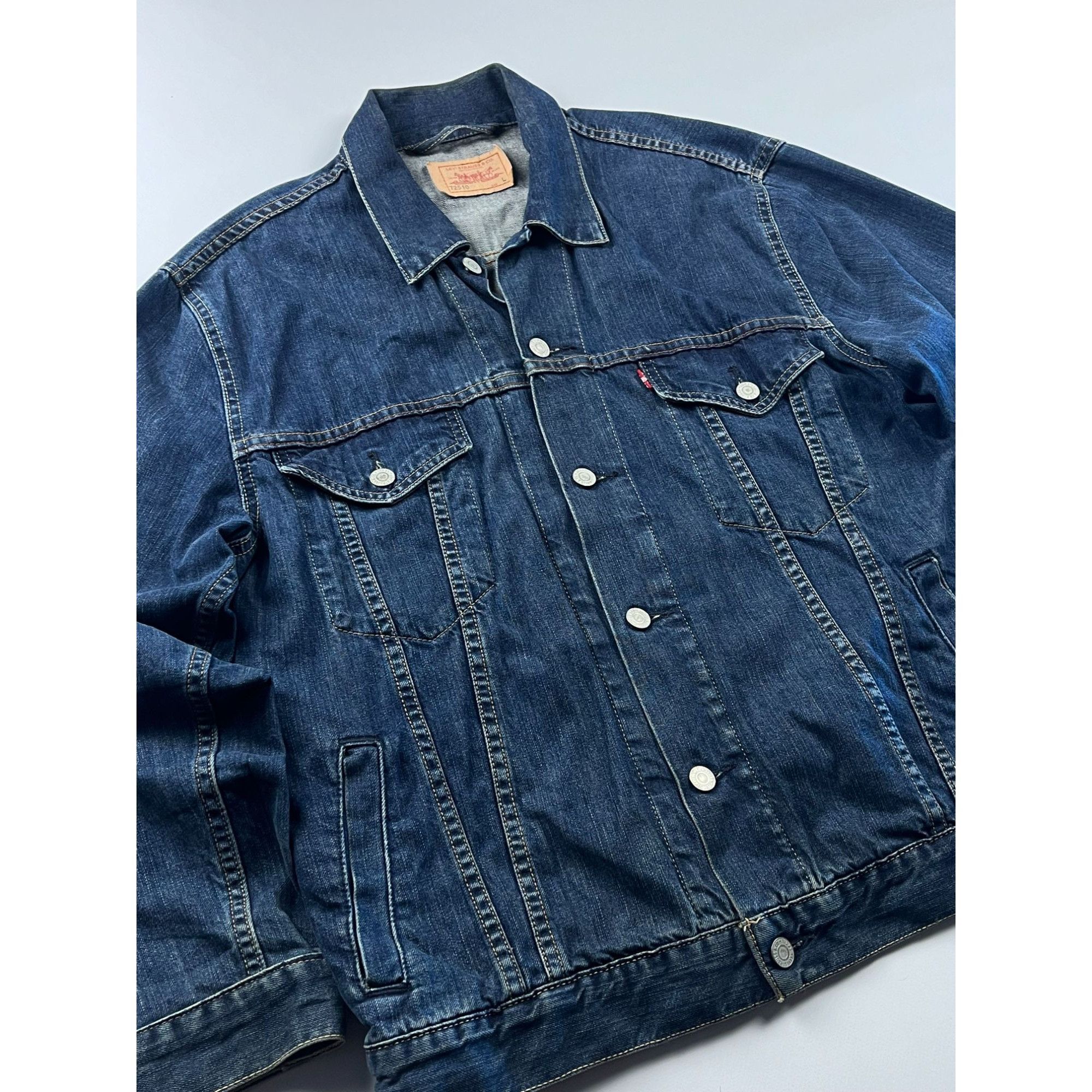 Levi's Vintage Clothing × Vintage Vintage Levis Classic Denim Jacket 72510 Large Size US L / EU 52-54 / 3 - 2 Thumbnail