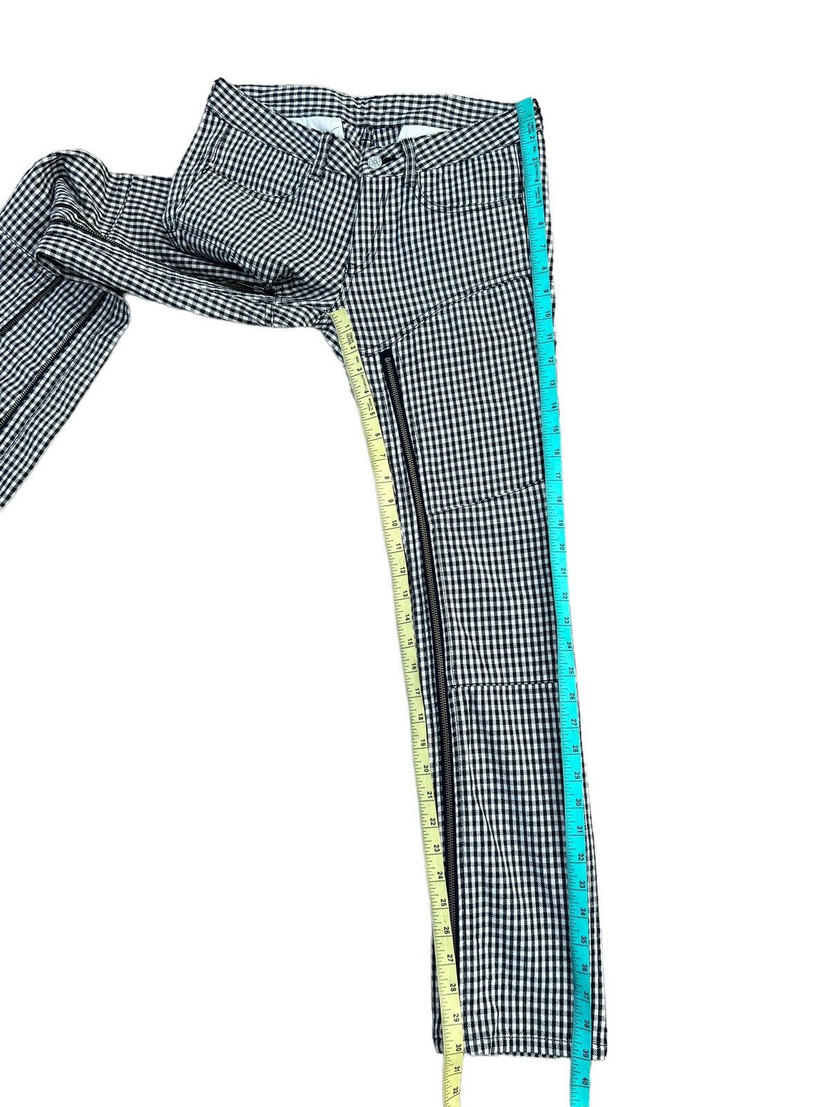 Vintage Vintage Ozone Rocks Japan Checks Expandable Leg Pant Size US 29 - 6 Thumbnail