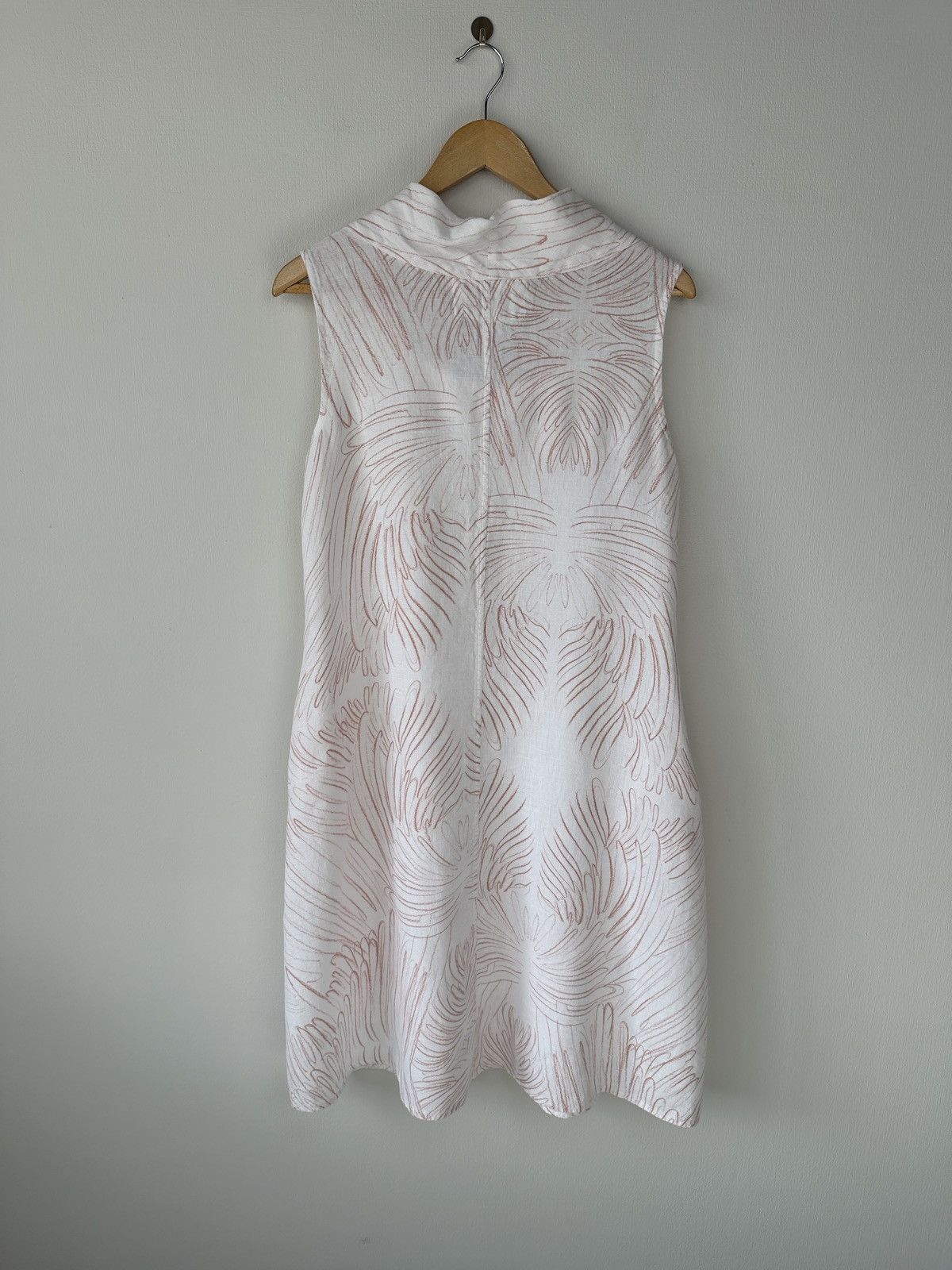 Other GRIZAS 100% Linen Floral Sleeveless Dress Lagenlook size S Size S / US 4 / IT 40 - 2 Thumbnail