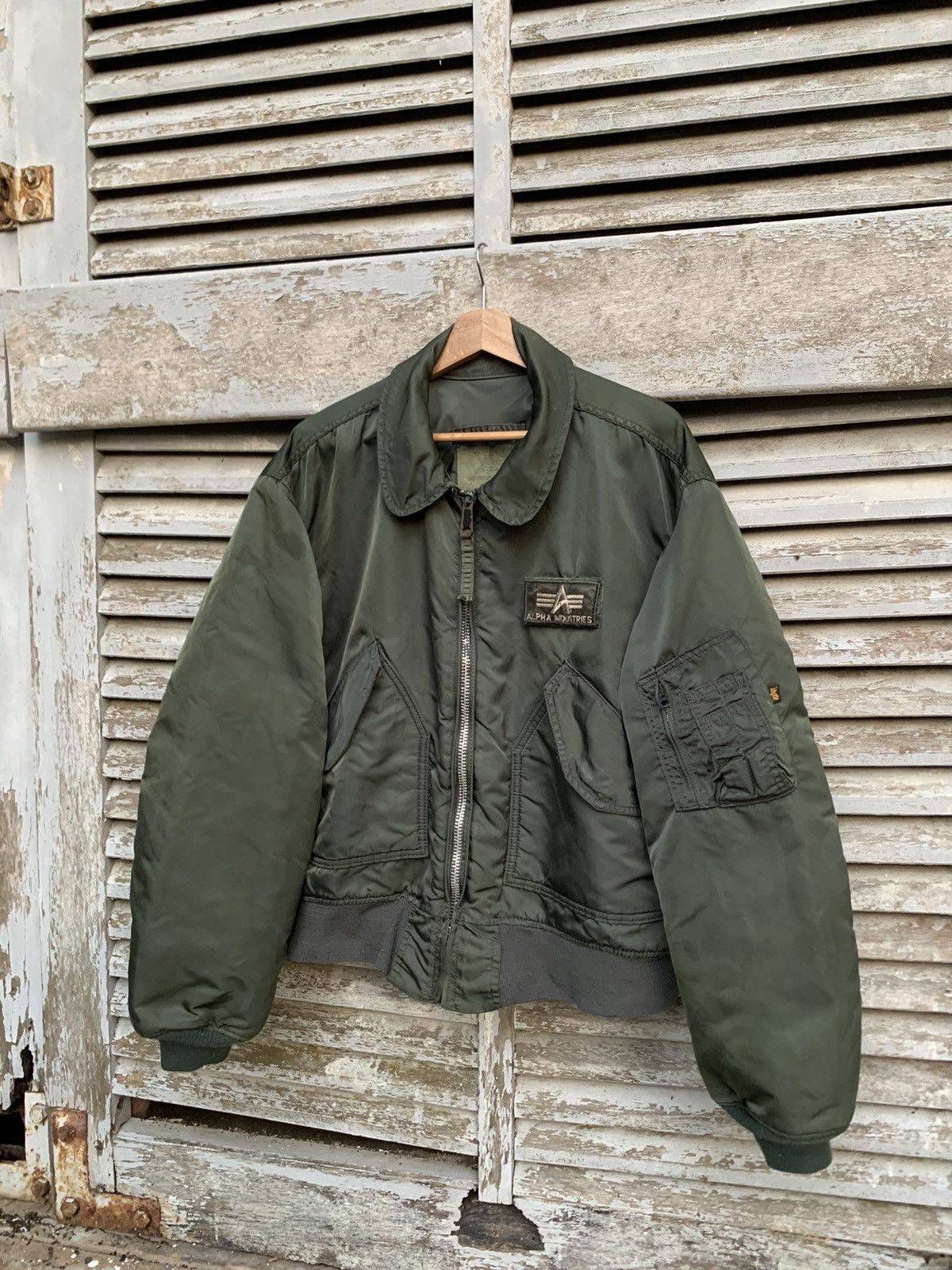 Alpha Industries VINTAGE ALPHA INDUSTRIES MA1 MAN INTERMEDIATE BOMBER JACKET Size US XL / EU 56 / 4 - 4 Thumbnail