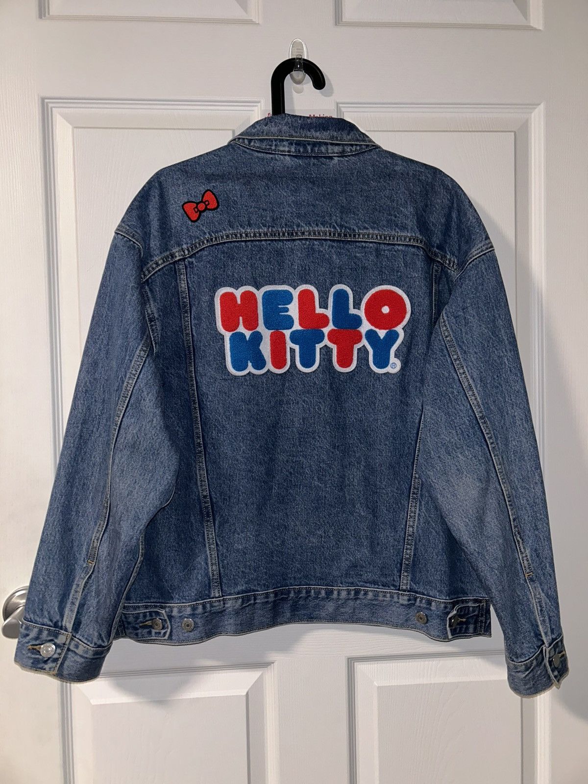 Levi's Hello Kitty Denim Jacket Size US M / EU 48-50 / 2 - 2 Thumbnail