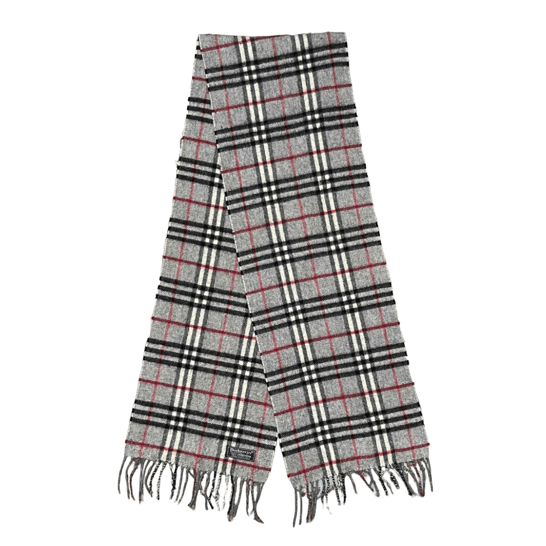 Burberry Vintage Burberry Of London Nova Check Lambswool Scarf/Scarve Size ONE SIZE - 1 Thumbnail