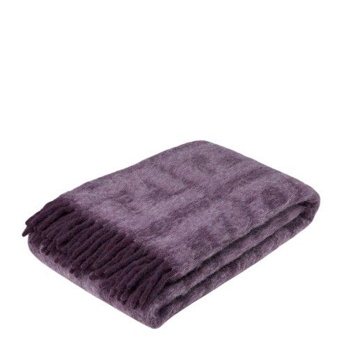 Fendi o1s1wg111224 Size: OS / Throw Blanket in Purple Size ONE SIZE - 1 Thumbnail