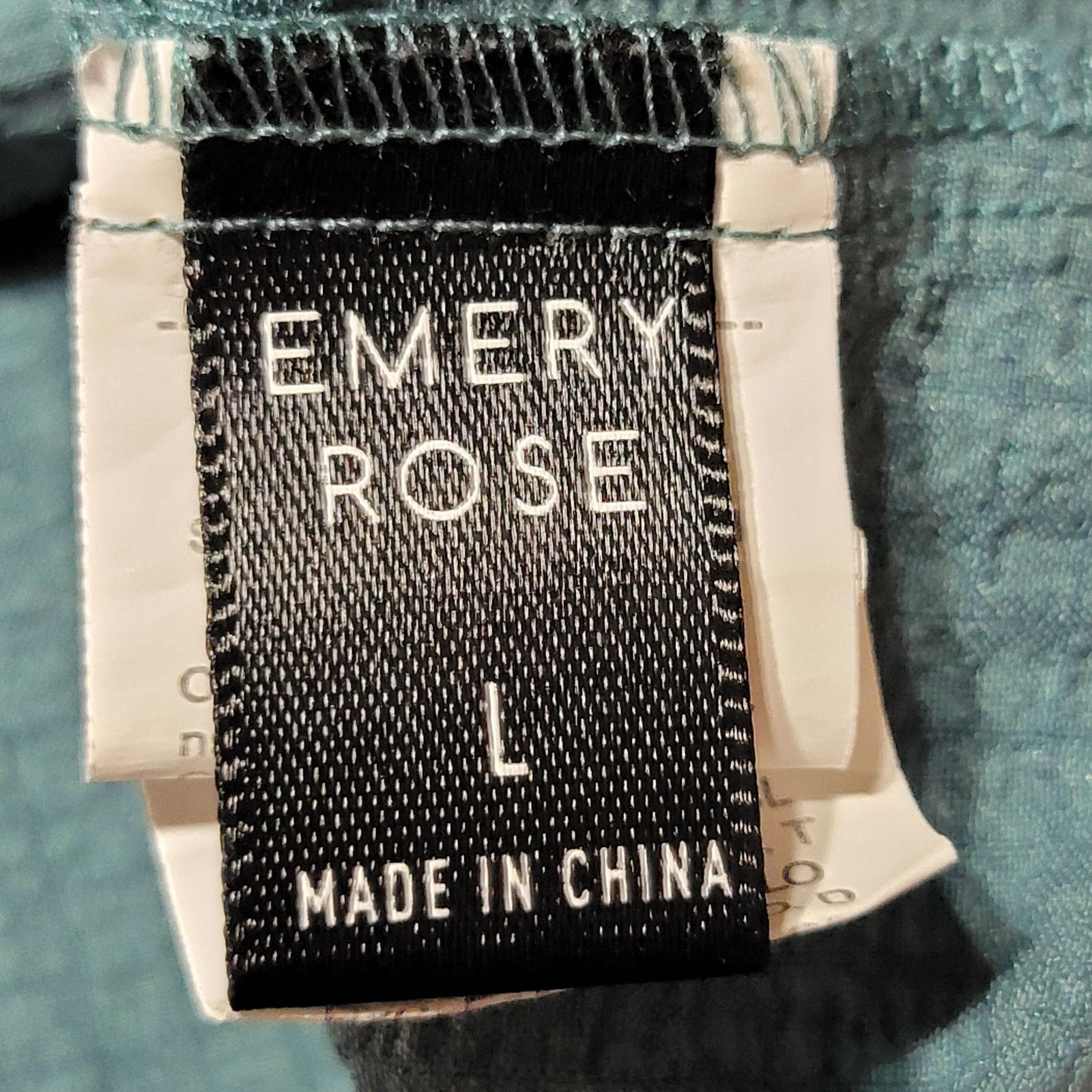 Other Emery Rose Teal Tie Shorts Jumpsuit - Size Large Size 38" / US 16 / IT 52 - 4 Thumbnail
