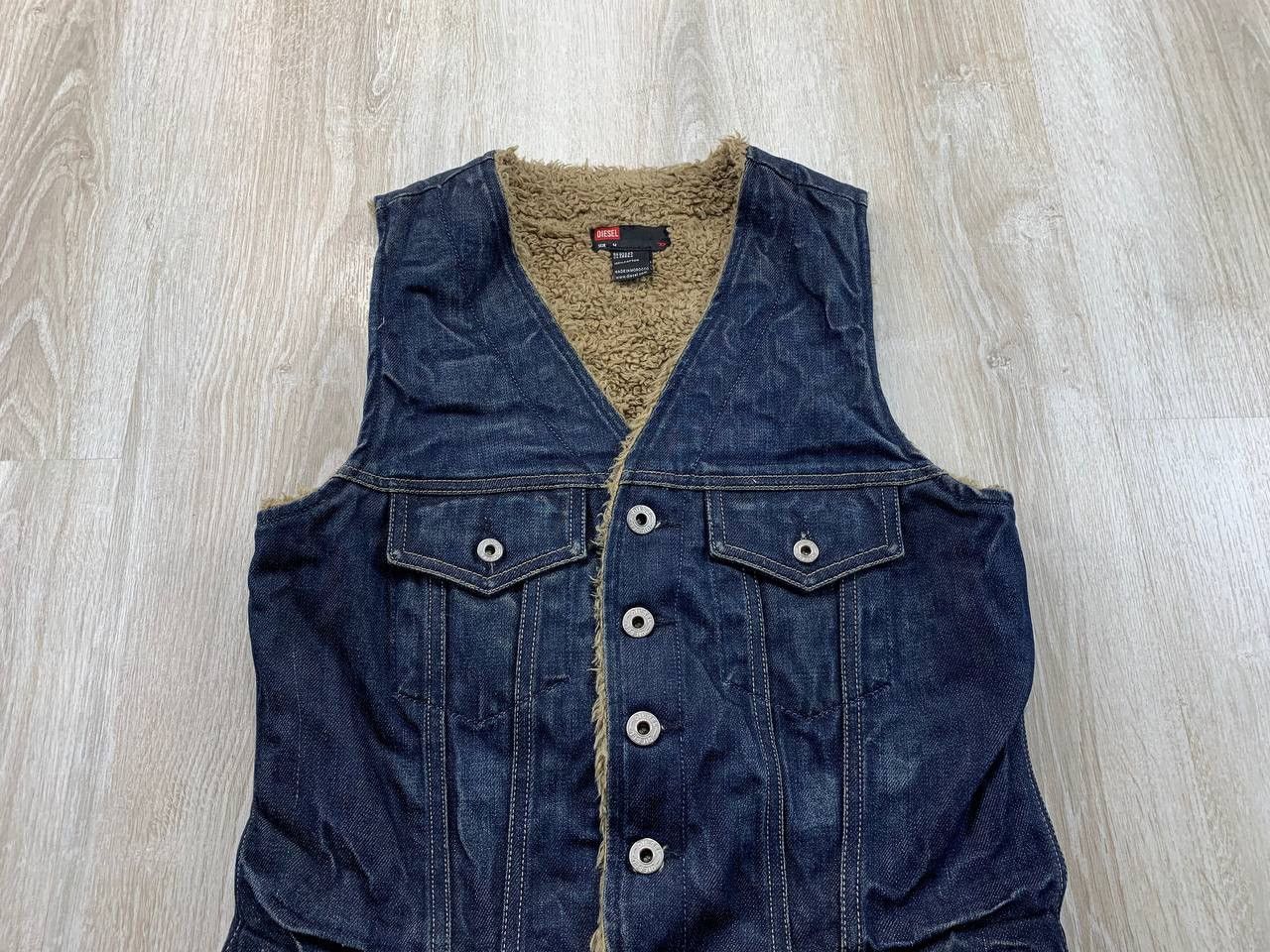 Diesel × Vintage Womens denim vest Diesel Size M Size M / US 6-8 / IT 42-44 - 3 Thumbnail