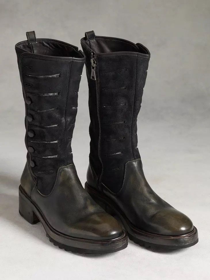 John Varvatos Thayer Tall Button Boot. Size 8.5 EU 41.5 Size US 8.5 / EU 41-42 - 1 Thumbnail