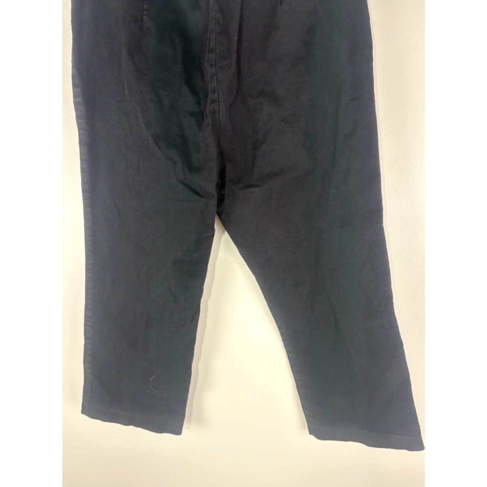 Tommy Hilfiger Tommy Hilfiger Black Cropped Pants Women's Size 12 Casual Workwear 90s Size 34" / US 12 / IT 48 - 7 Thumbnail