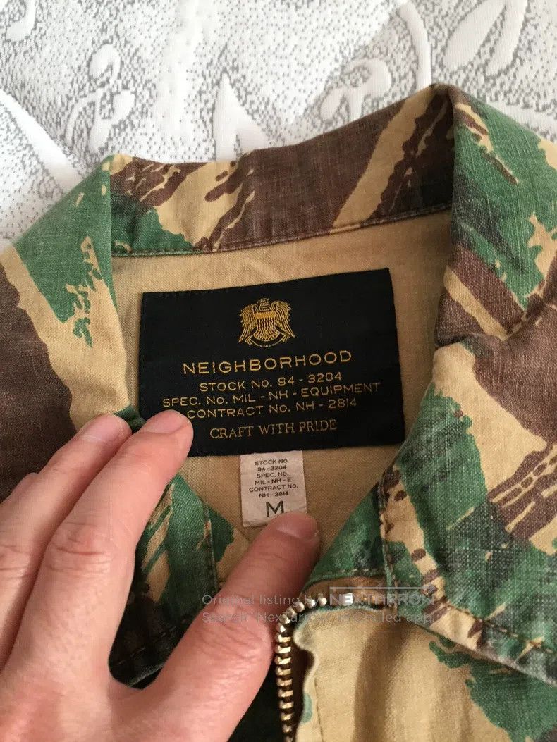 Neighborhood Neighborhood Lizard-patterned four-bag coat Size US M / EU 48-50 / 2 - 6 Thumbnail