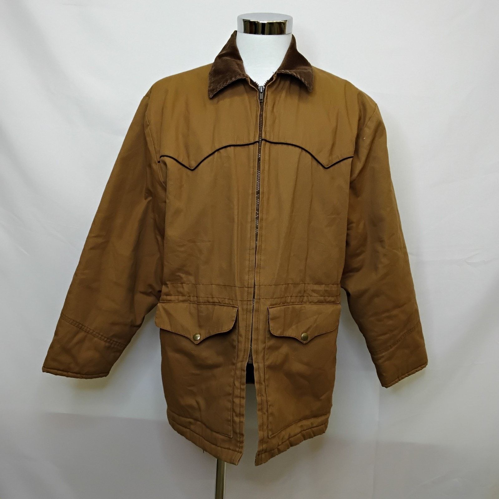 Other Canyon Guide Outfitters Jacket Men M Brown Corduroy USA VTG Size US M / EU 48-50 / 2 - 2 Thumbnail