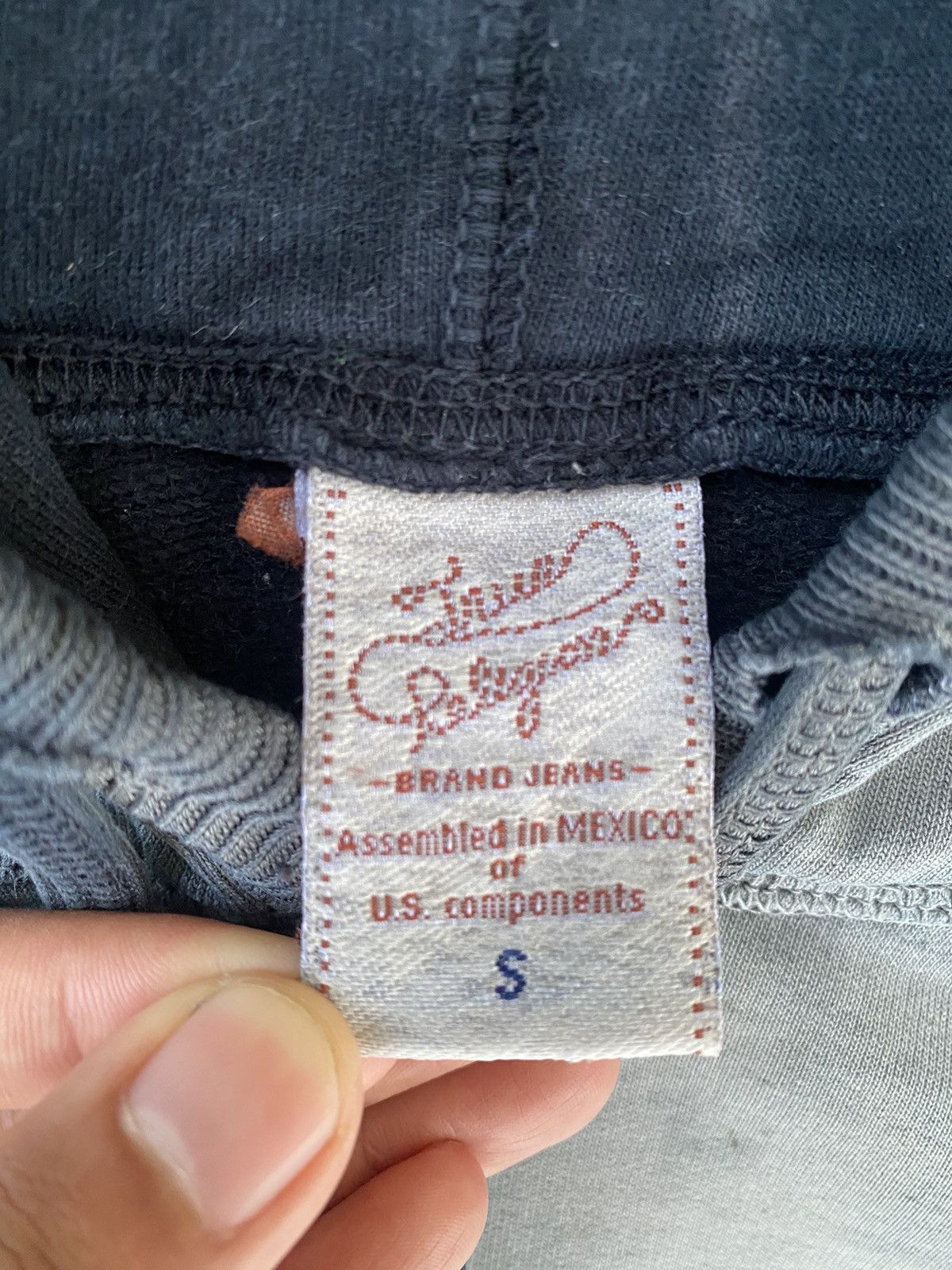 True Religion Distressed Sun Faded True Religion Punk Grunge Hoodie Size US XS / EU 42 / 0 - 5 Thumbnail