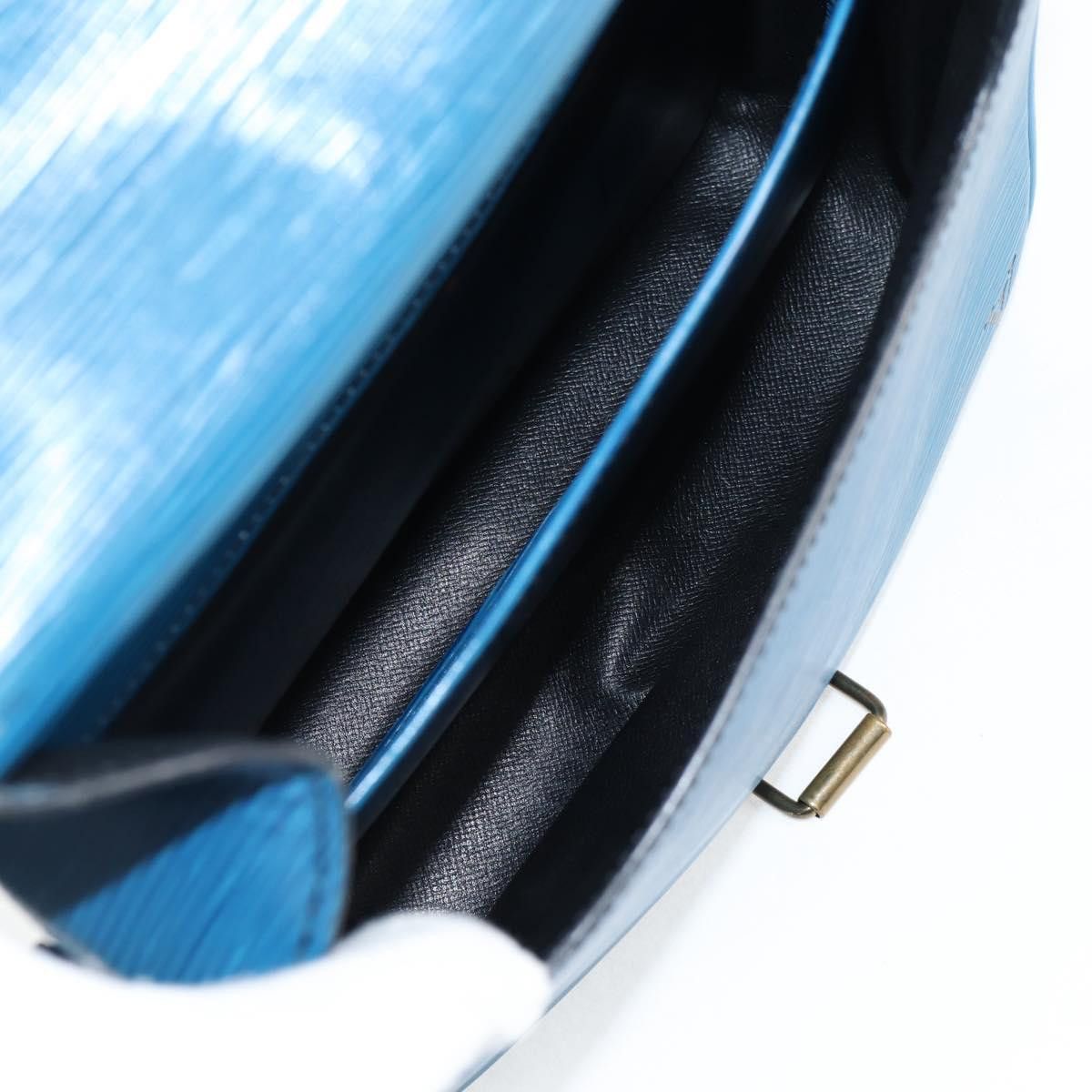 Louis Vuitton LOUIS VUITTON Epi Cartouchiere MM Shoulder Bag Blue M52245 Size ONE SIZE - 11 Thumbnail