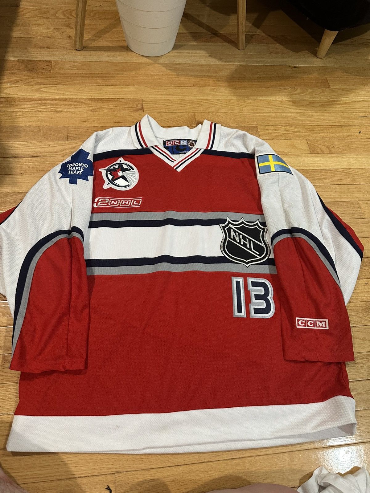 Ccm Mats Sundin 2000 NHL All Star Game Jersey CCM Maple Leafs XL Size US XL / EU 56 / 4 - 1 Thumbnail