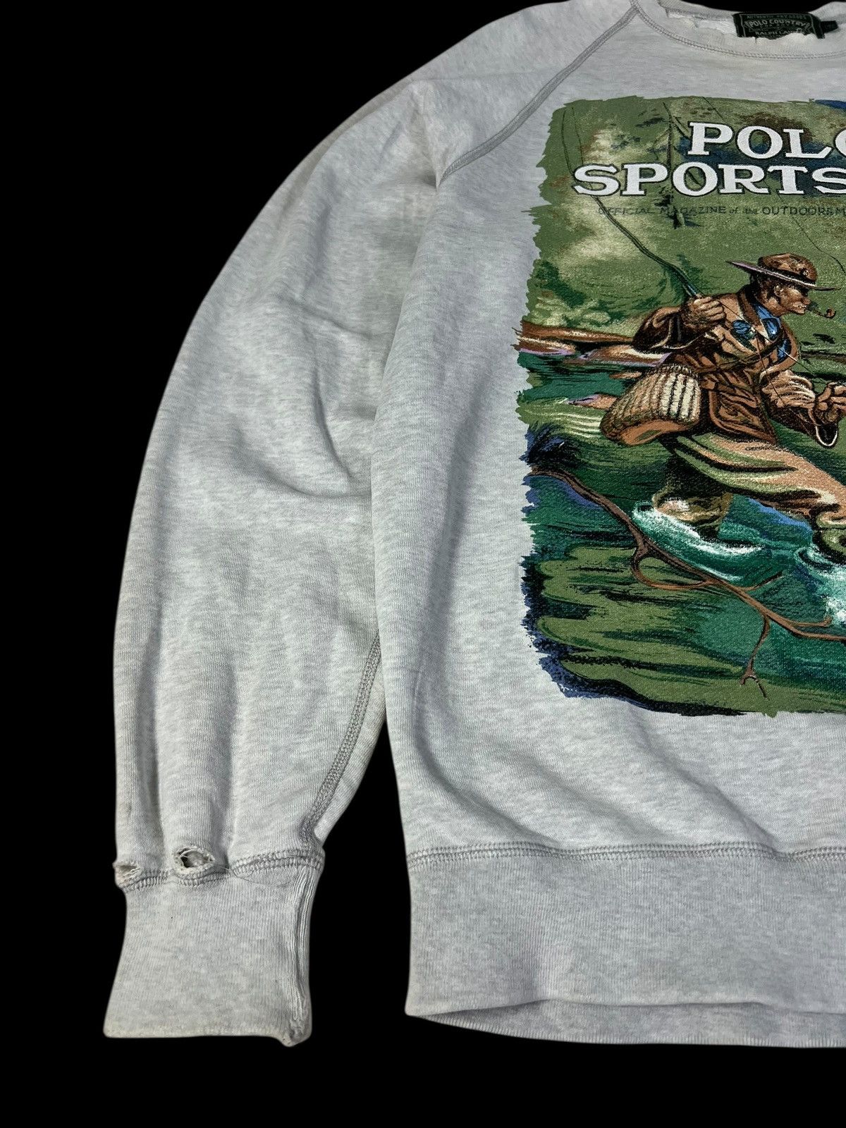 Polo Ralph Lauren Vintage Polo Sportsman Polo Country Ralph Lauren Sweatshirt Size US M / EU 48-50 / 2 - 5 Thumbnail