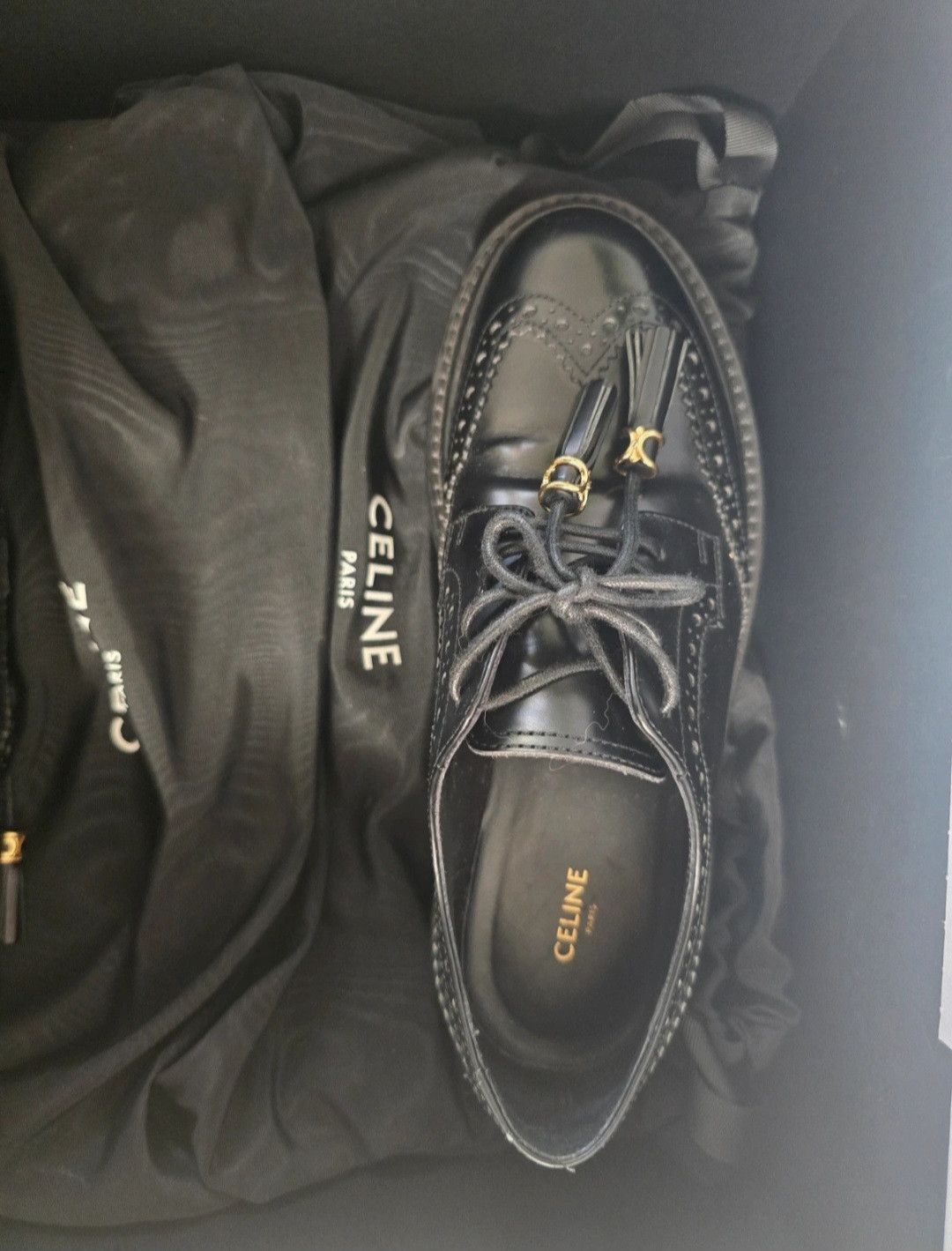 Celine Derbies CELINE “Margaret” — Édition complète Size US 7 / IT 37 - 5 Thumbnail