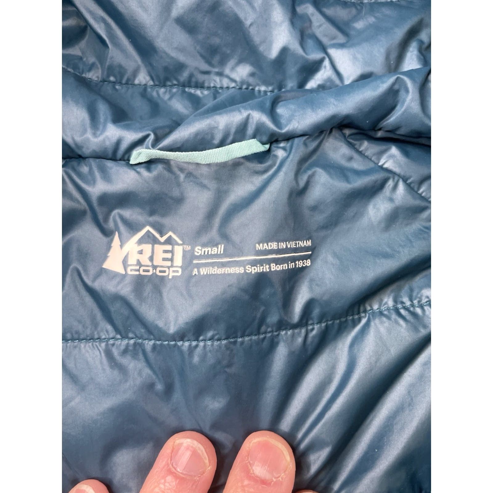 Vintage REI Co-op Flash Insulated Hybrid Jacket Men Small Packable Nylon Green Full Zip Primaloft Lightweight Casual Workwear Travel Size US S / EU 44-46 / 1 - 4 Thumbnail