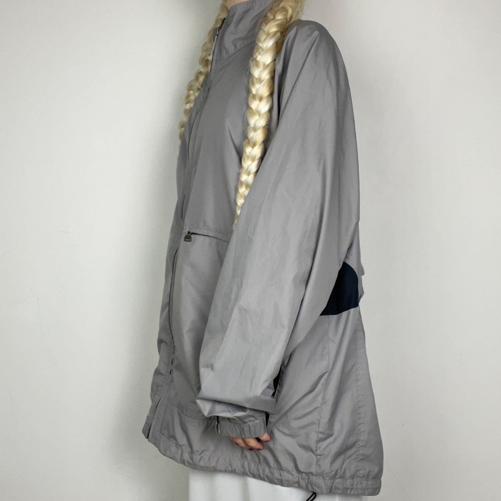 Nike XL - Y2K Nike Grey Windbreaker Size US XL / EU 56 / 4 - 2 Thumbnail