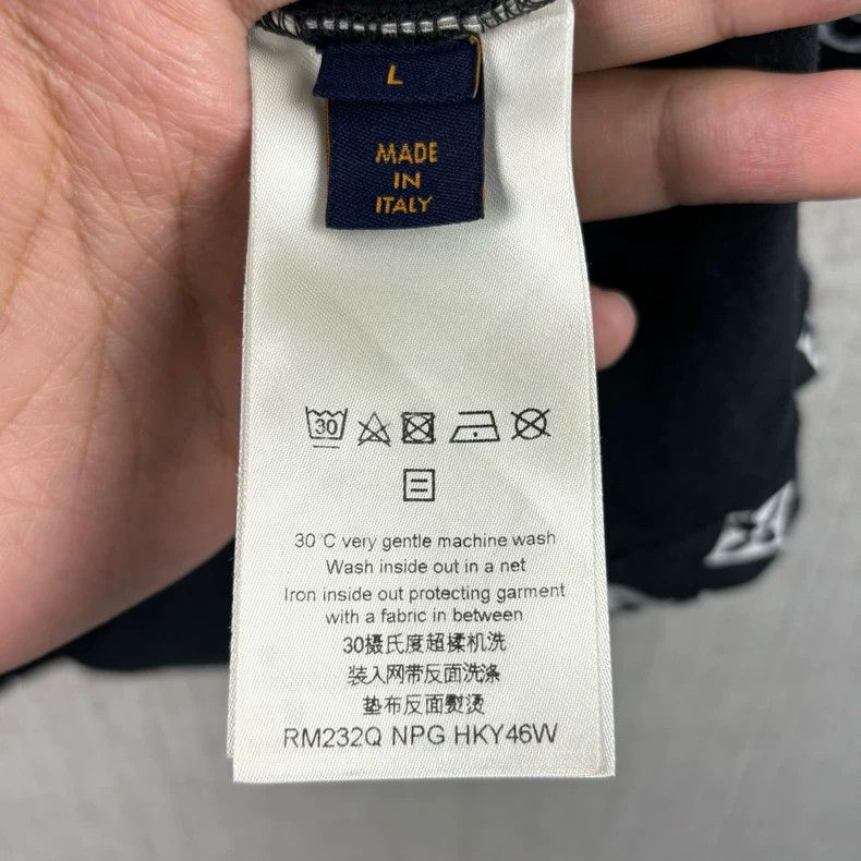 Louis Vuitton Louis Vuitton Monogram crewneck presbyopic gilt short slee Size US L / EU 52-54 / 3 - 5 Thumbnail