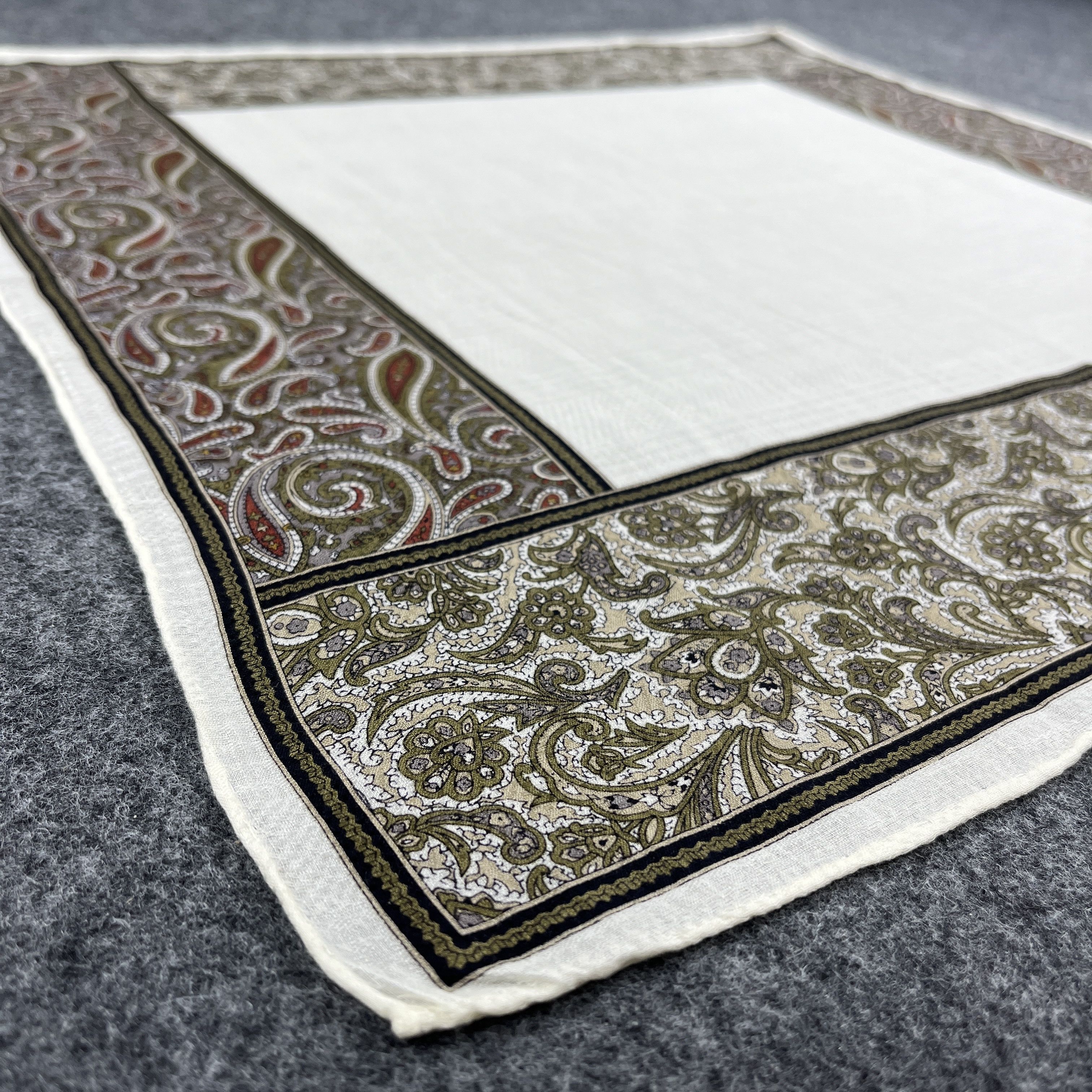 Christian Dior Monsieur Paisley Christian Dior Handkerchief / Neckerchief B143 Size ONE SIZE - 6 Thumbnail