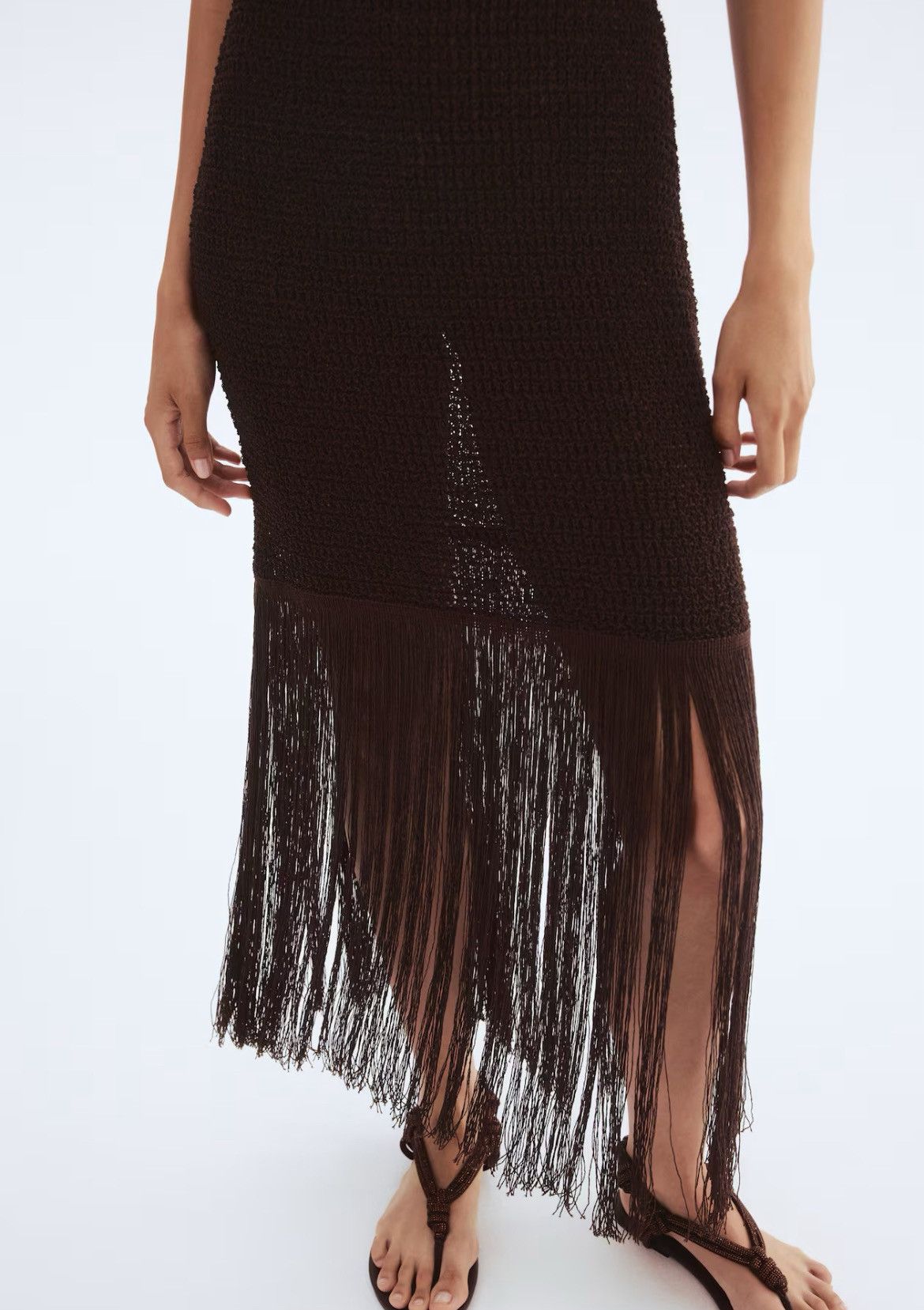 H&M H&M crochet look modi ddress Size L / US 10 / IT 46 - 4 Thumbnail