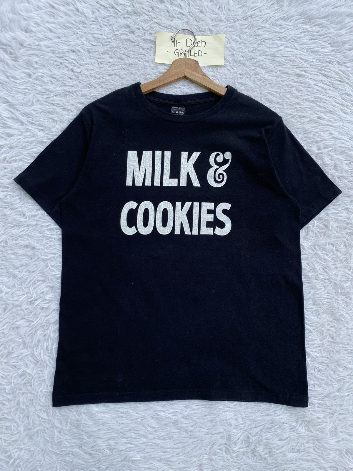 Japanese Brand × Number (N)ine number nine milk cookies tee | Grailed