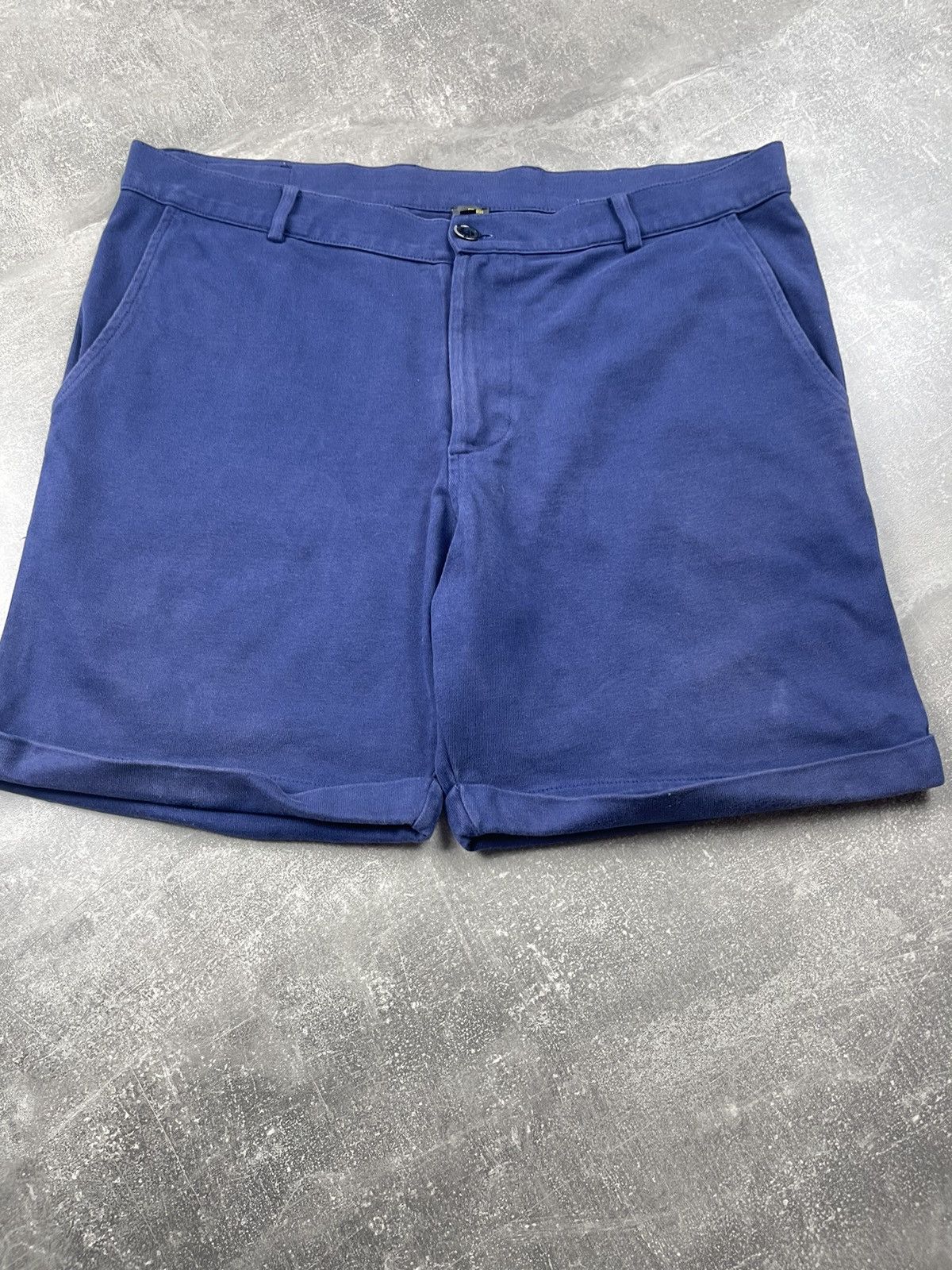 Fendi × Vintage Fendi Old Money Core Luxury Chino Cotton Shorts Blue Size US 32 / EU 48 - 8 Thumbnail