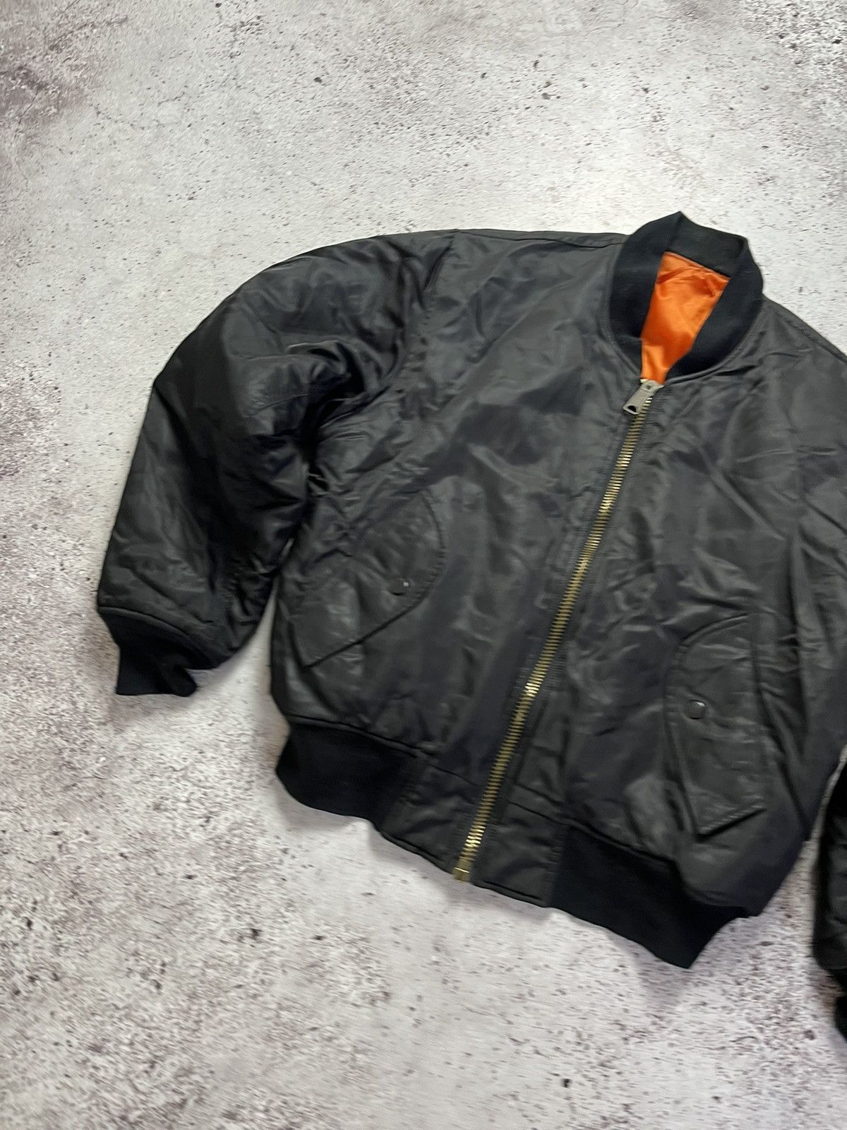 Alpha Industries × Vintage 💣Vintage Ma-1 Bomber Alpha Industries Bomber Style Size US M / EU 48-50 / 2 - 5 Thumbnail