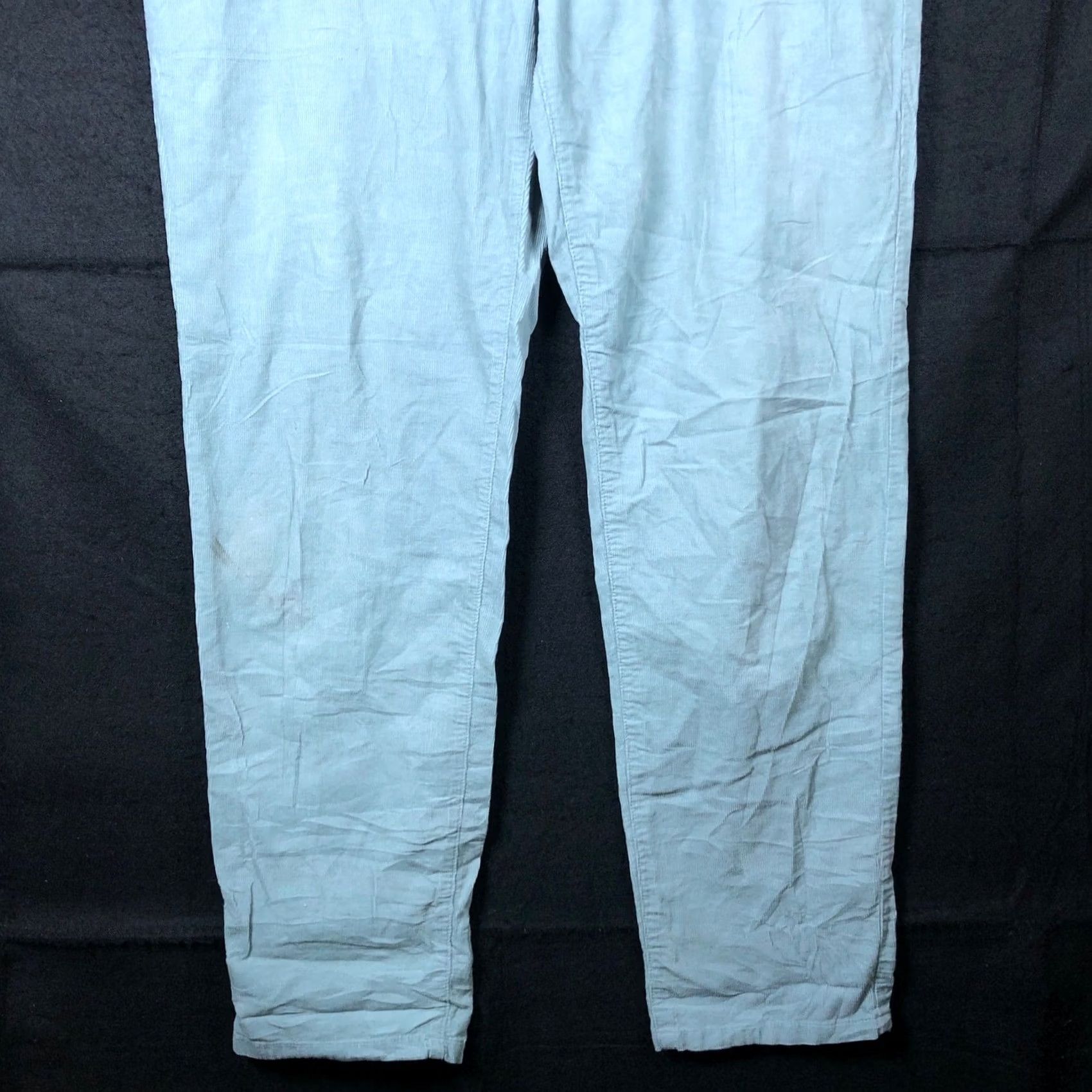 Sperry Sperry Jeans Light Blue Corduroy Mid Rise Straight 100% Cotton 28 Womens Denim Regular 5-Pocket Design Mid Rise Corduroy Straight Jeans Womens 28 Size 25" / US 0 / IT 36 - 3 Thumbnail