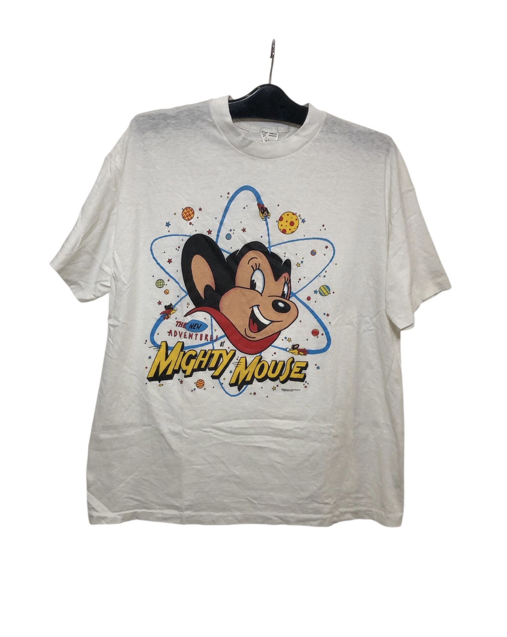 Rare Vintage The New Adventures of Mighty Mouse Tshirt