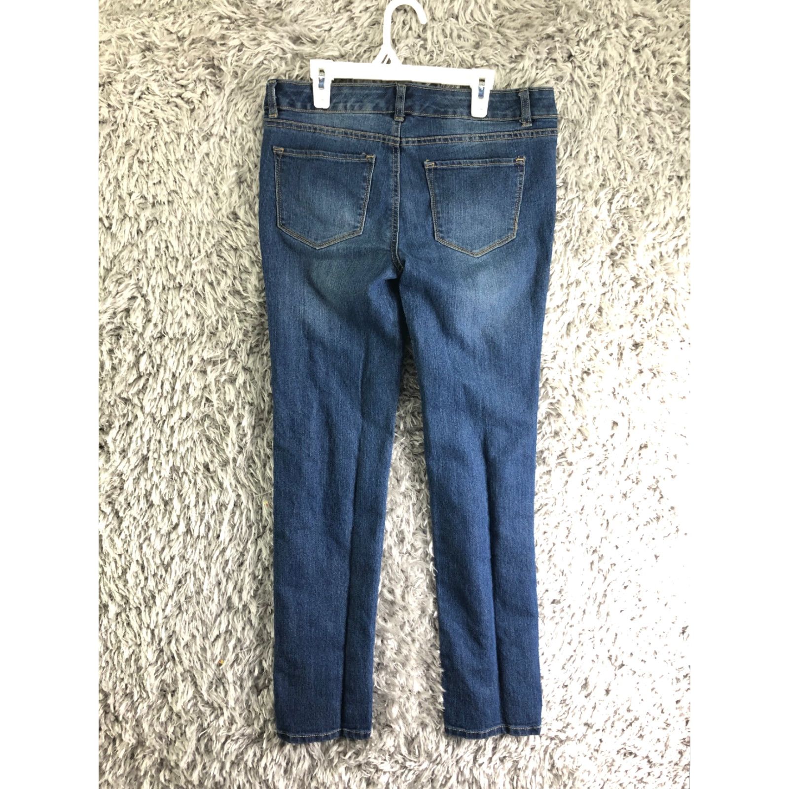 Denime Daisy Fuentes Womens Size 6 Mid Rise Straight Leg Medium Wash Blue Denim Jeans Size 28" / US 6 / IT 42 - 5 Thumbnail