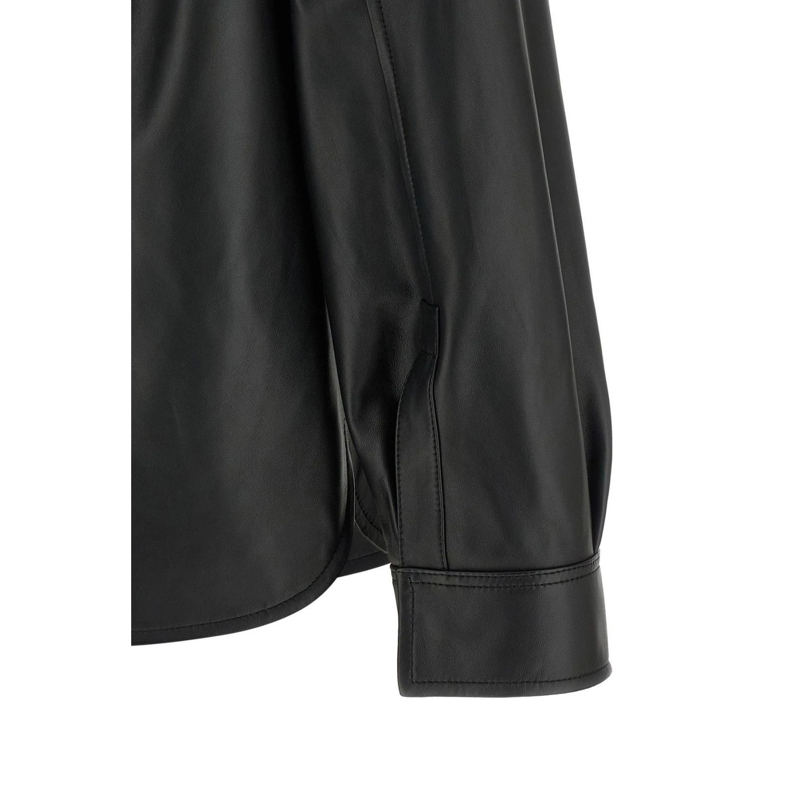 Loewe LOEWE Black Leather Overshirt New & Authentic (Men's size:L; Size US L / EU 52-54 / 3 - 4 Thumbnail