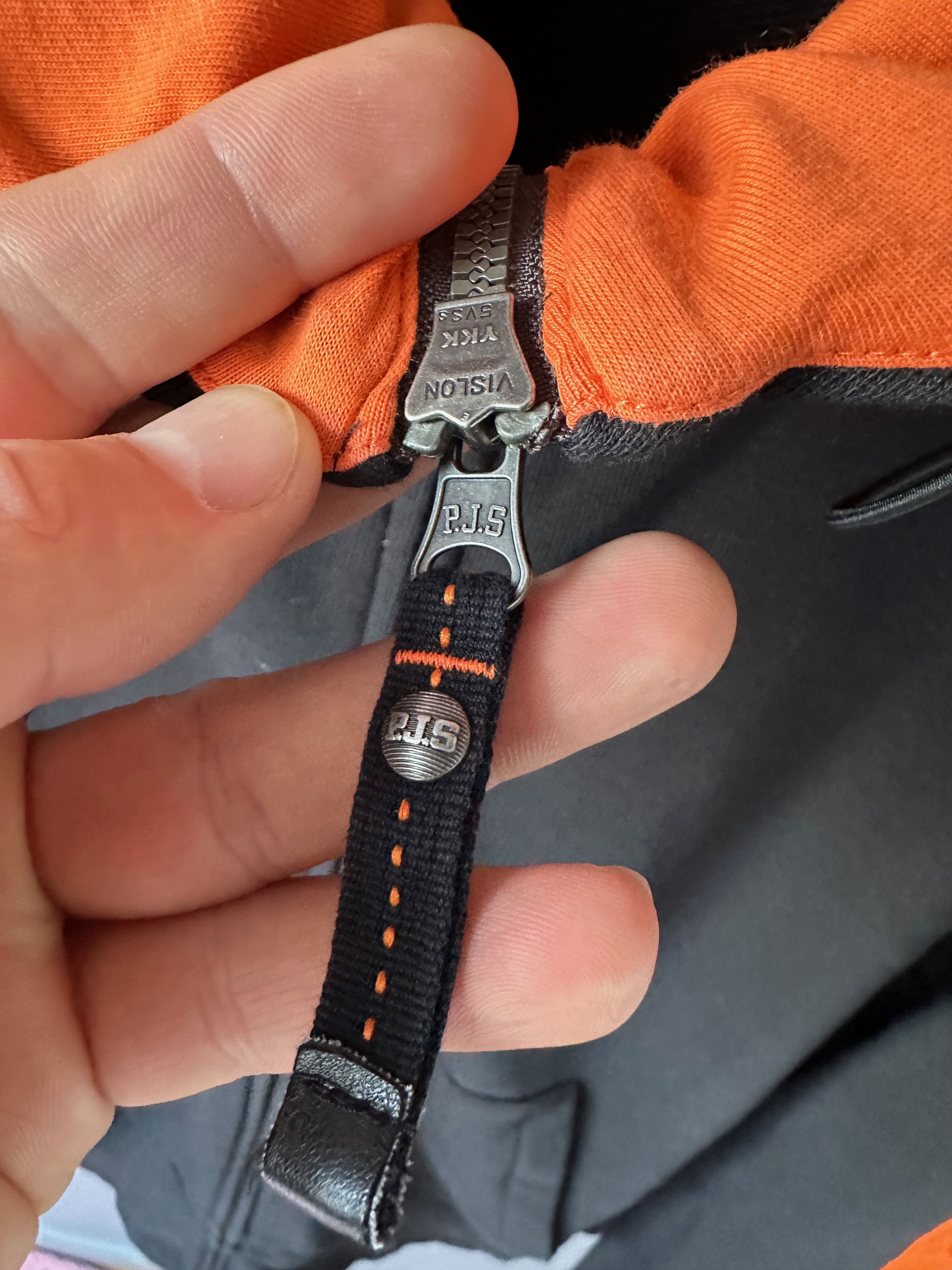 Parajumpers Parajumpers Fleece Full Zip Black Orange Hooded Sweatshirt Size US XL / EU 56 / 4 - 7 Thumbnail