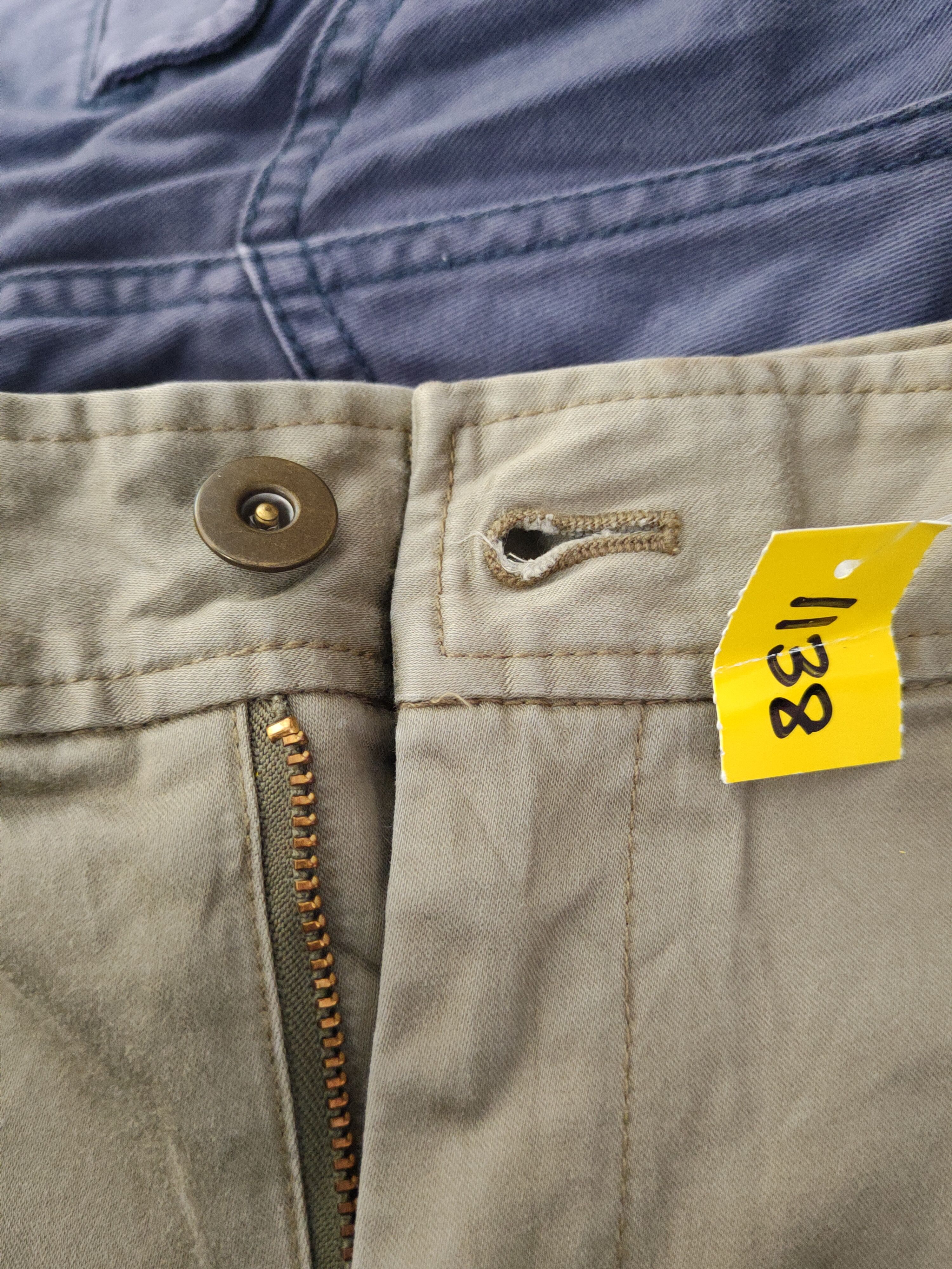 Melrose DL Melrose Claire Beige Multipocket Cargo Pants #1138 Size 28" / US 6 / IT 42 - 14 Thumbnail