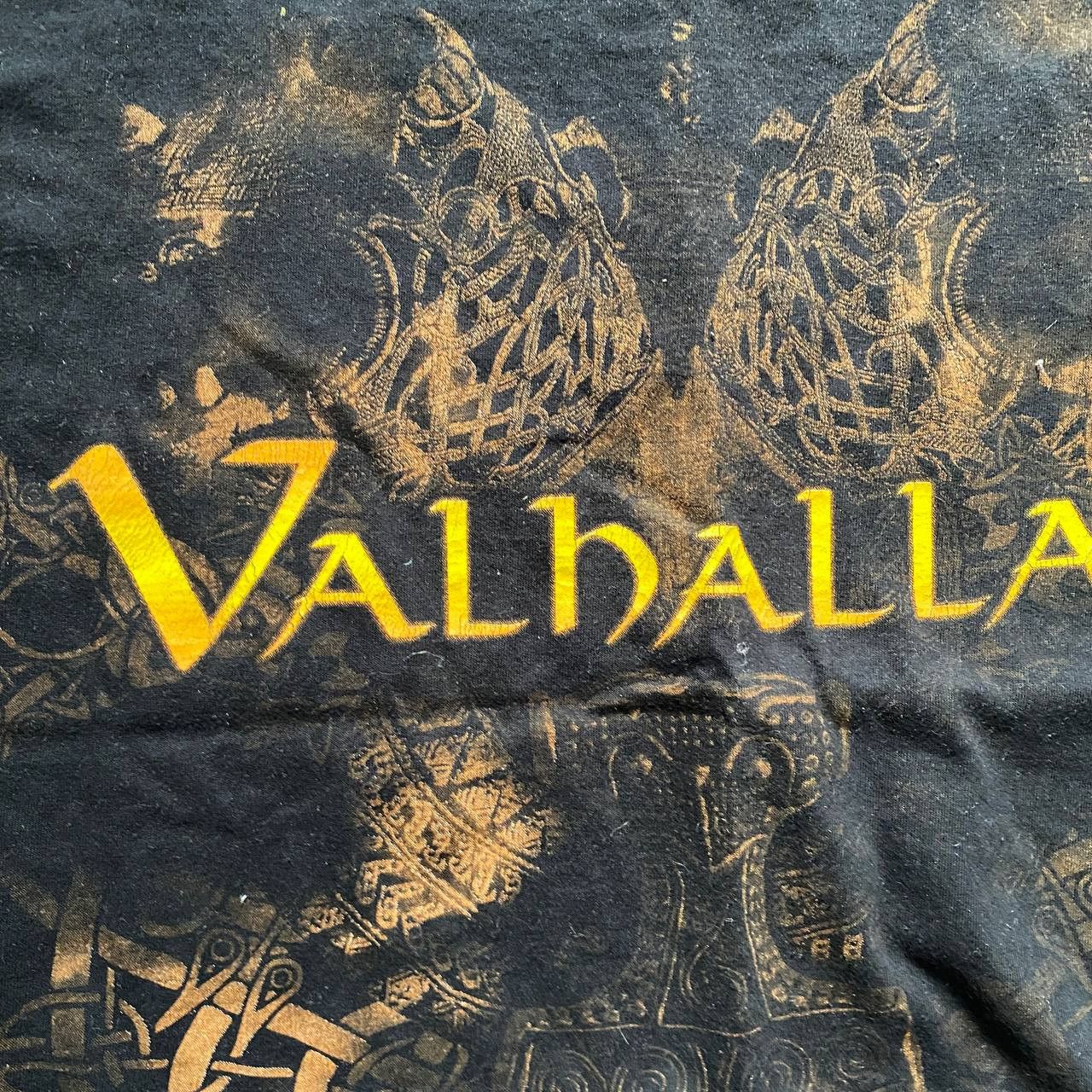 Band Tees × Vintage VINTAGE Y2K RARE VALHALLAR MYTHICAL AMAZING T SHIRT Size US L / EU 52-54 / 3 - 3 Thumbnail