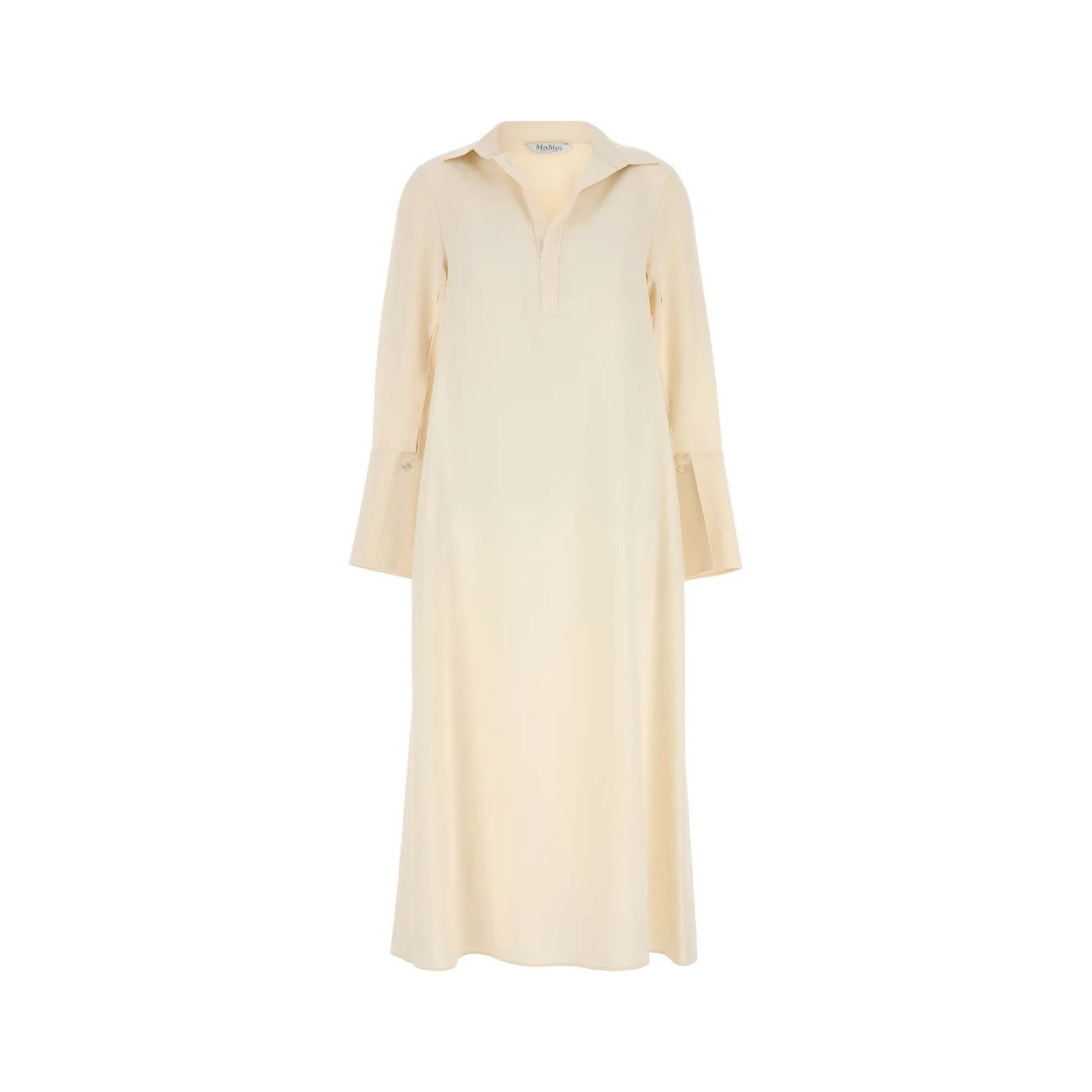 MAX MARA Ossola Cram Stretch Silk Dress New & Authentic (Wom
