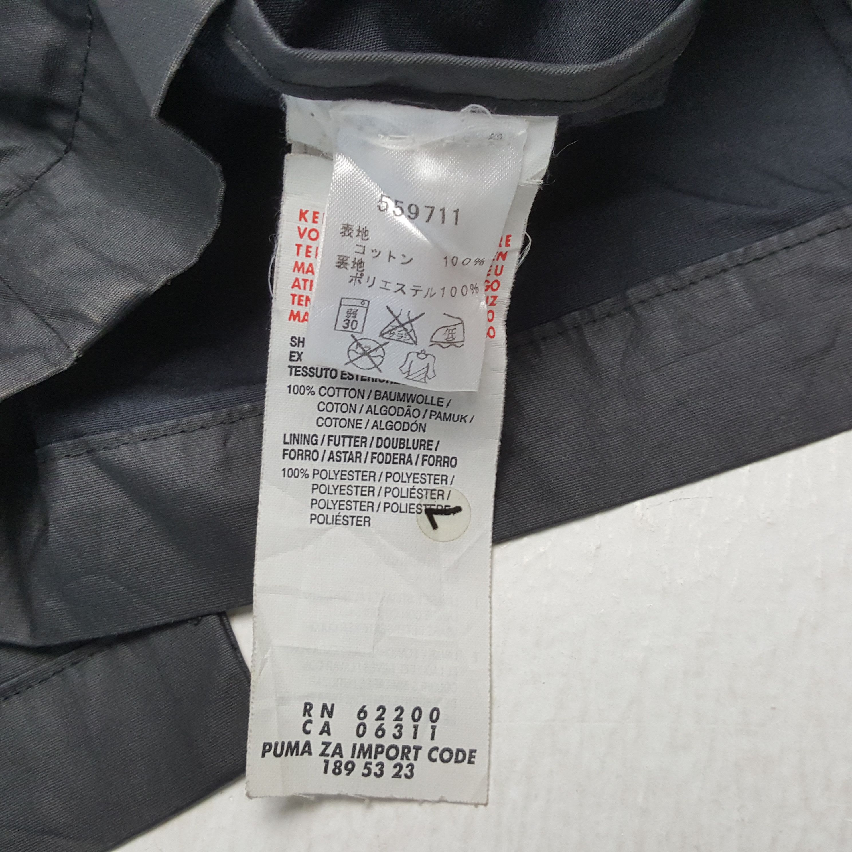 Hussein Chalayan × Puma × Vintage Vintage PUMA by HUSSEIN CHALAYAN Fashion Designer Jacket Size US M / EU 48-50 / 2 - 7 Thumbnail