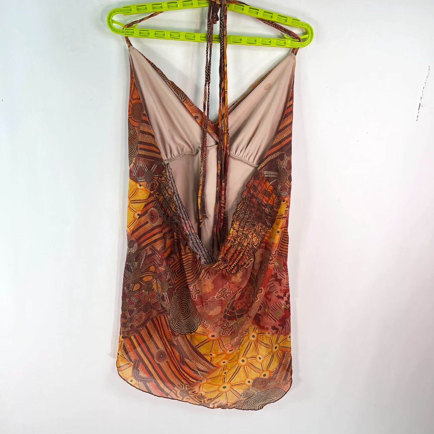 Vintage VINTAGE Ashley Stewart Womens Top Shirt? Tube Top? Floral Print Brown Size 22/24 Purple 1990s Casual Mens? Ladies? Wait. Size 3XL / US 20-22 - 5 Thumbnail
