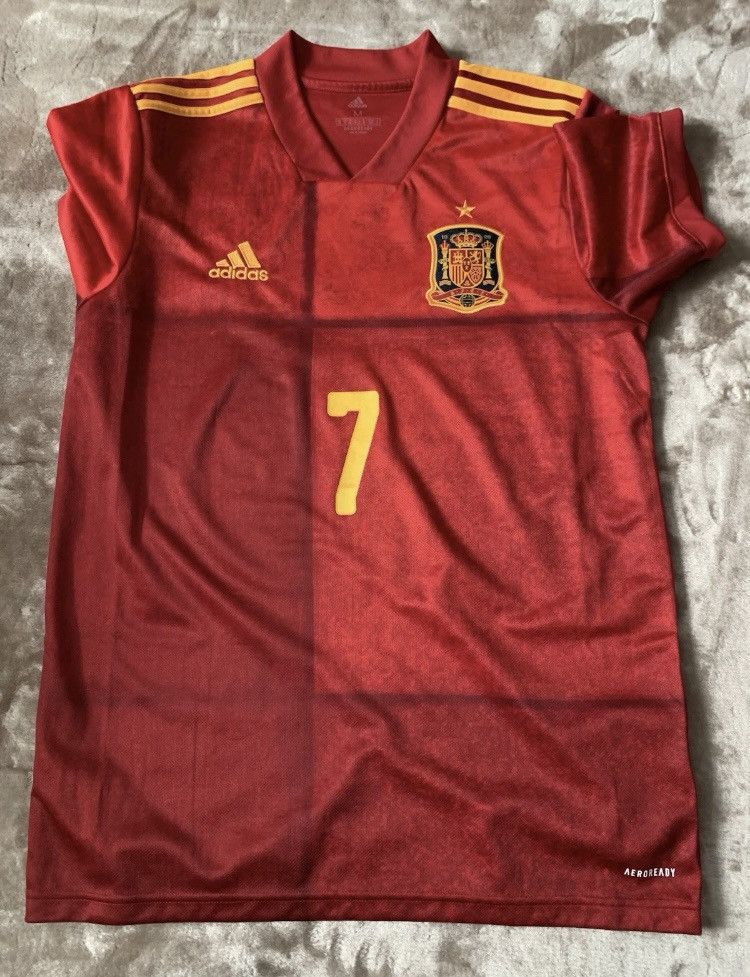 Adidas Morata spain jersey Size US M / EU 48-50 / 2 - 2 Thumbnail