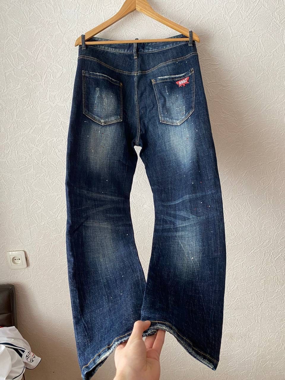 Dsquared2 Dsquared Jeans Italian Designer Navy Denim Rare Vintage Y2K Size US 36 / EU 52 - 2 Thumbnail