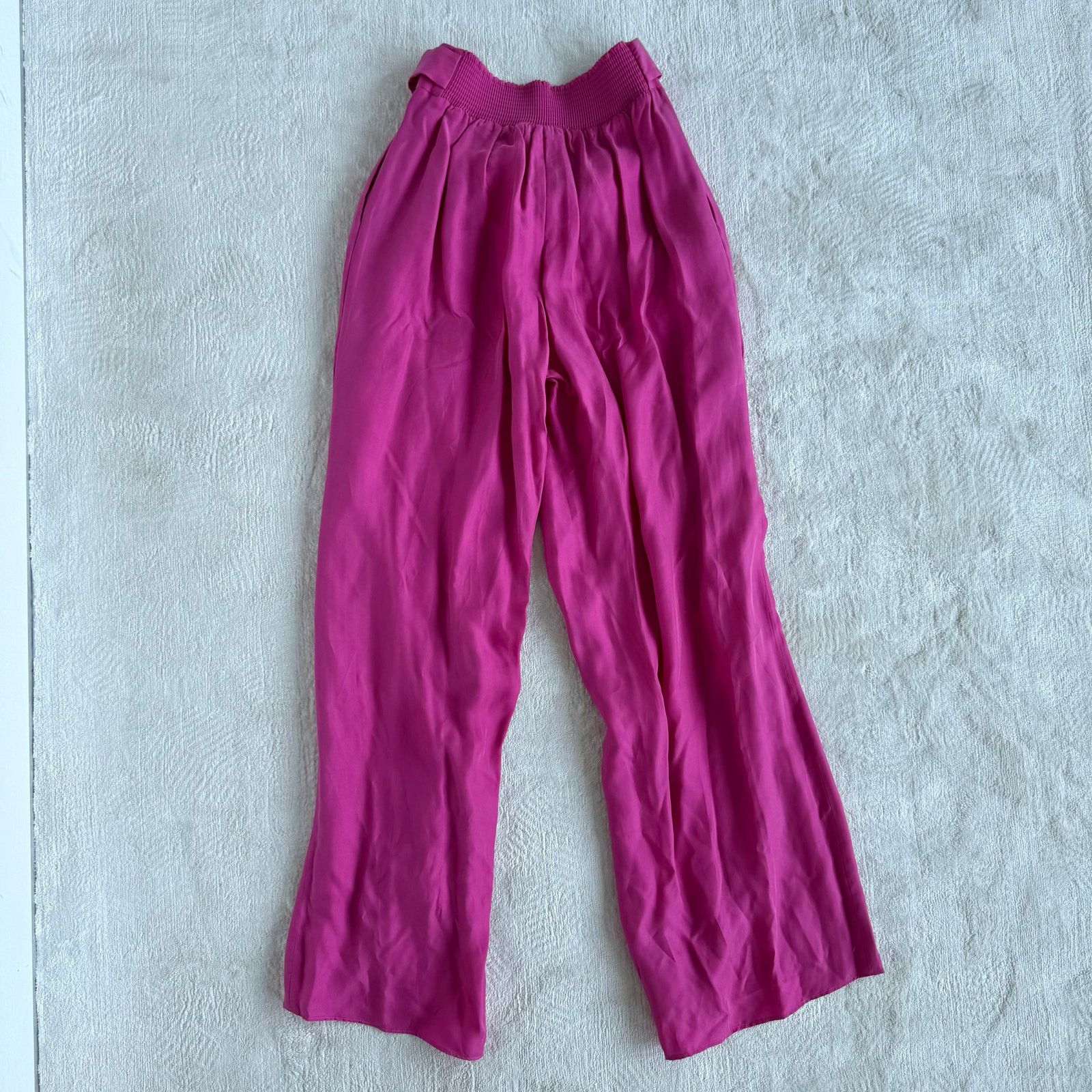 Jonathan Simkhai Jonathan Simkhai Wide-Leg front Slit Pants NEW Size 27" / US 4 / IT 40 - 6 Thumbnail
