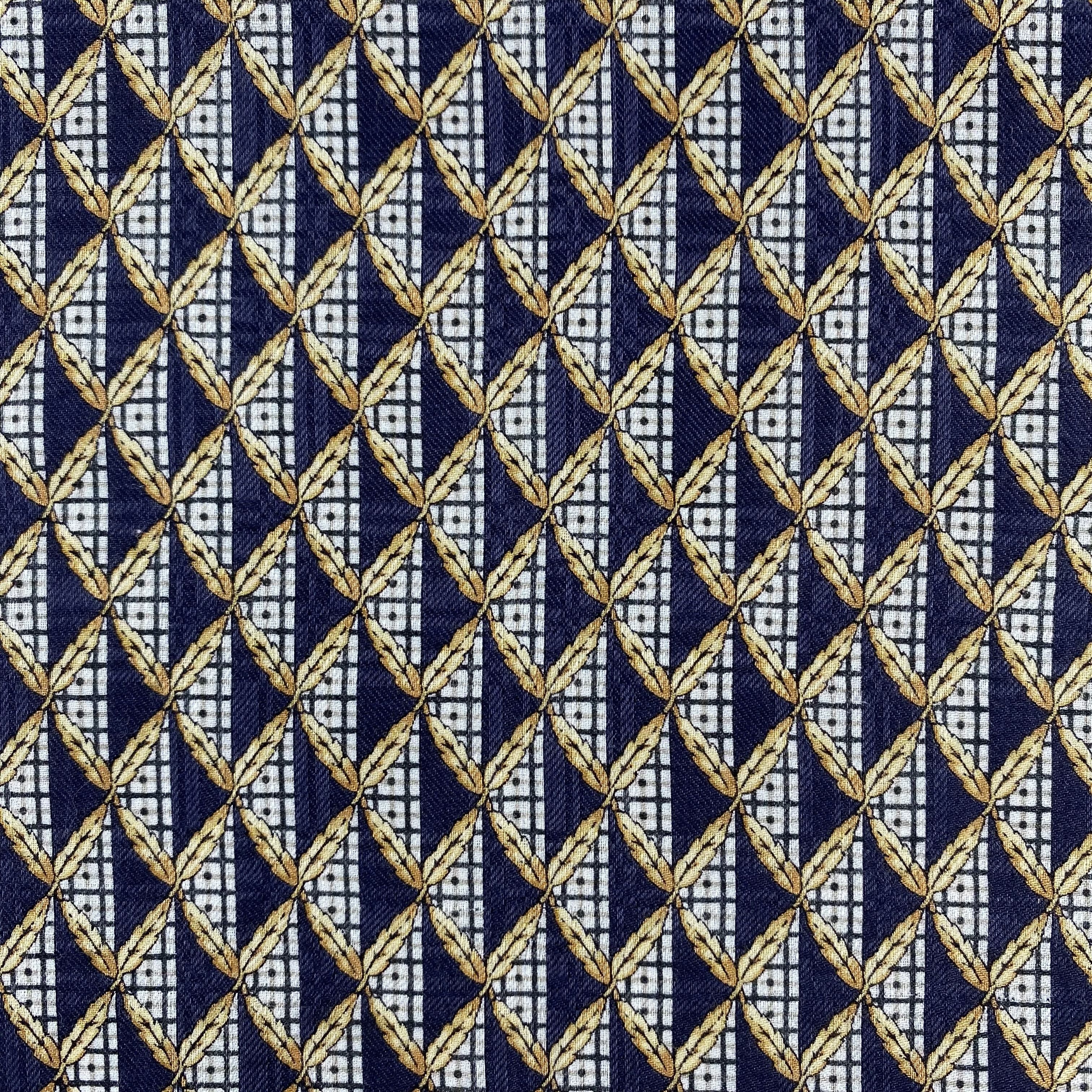 Alfred Dunhill × Vintage Alfred Dunhill Handkerchief / Neckerchief / Bandana-P1446 Size ONE SIZE - 4 Thumbnail