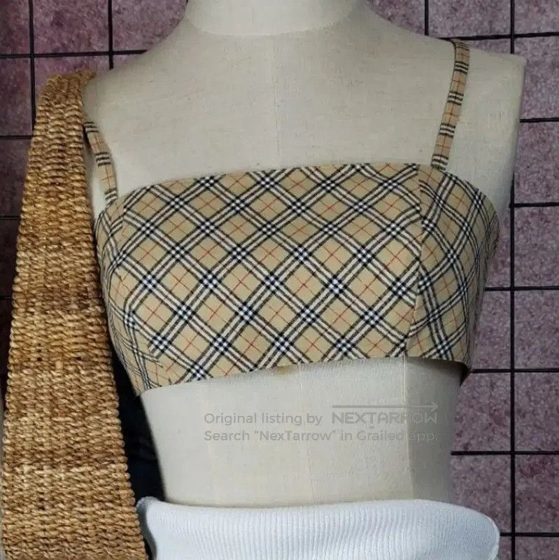 Burberry Burberry Brown Summer Plaid Crop Top. Size S / US 4 / IT 40 - 5 Thumbnail